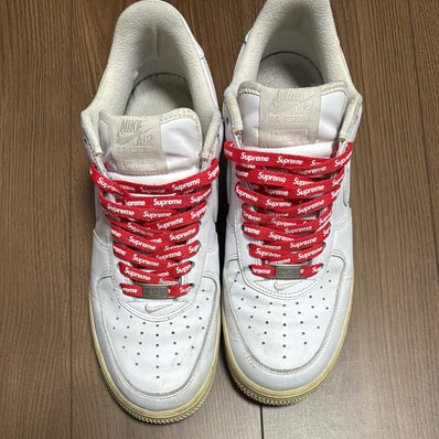 Supreme × Nike Air Force 1 Low "White"