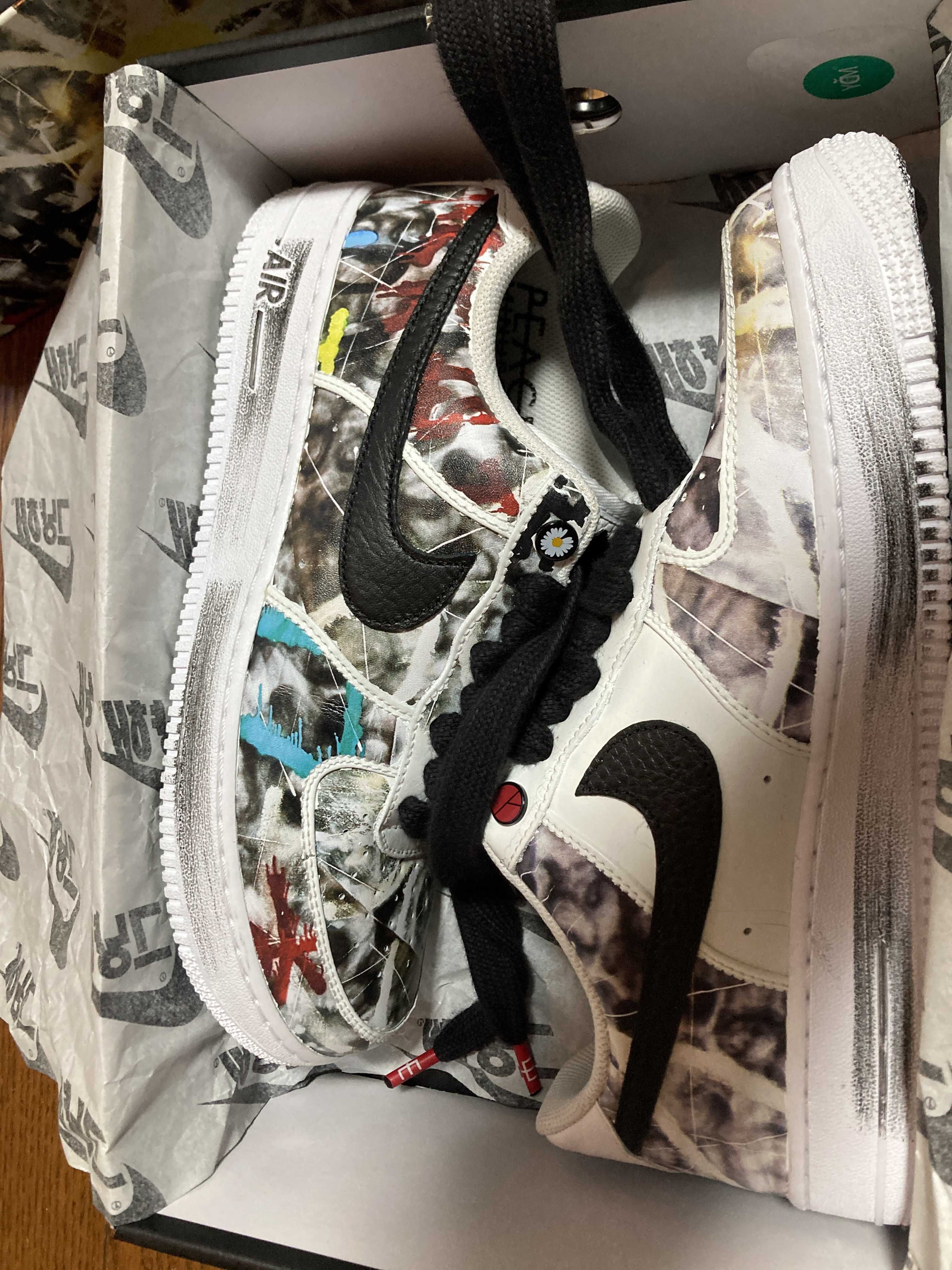 PEACEMINUSONE × Nike Air Force 1 Low "Para-noise/White/Black" / G-DRAGON