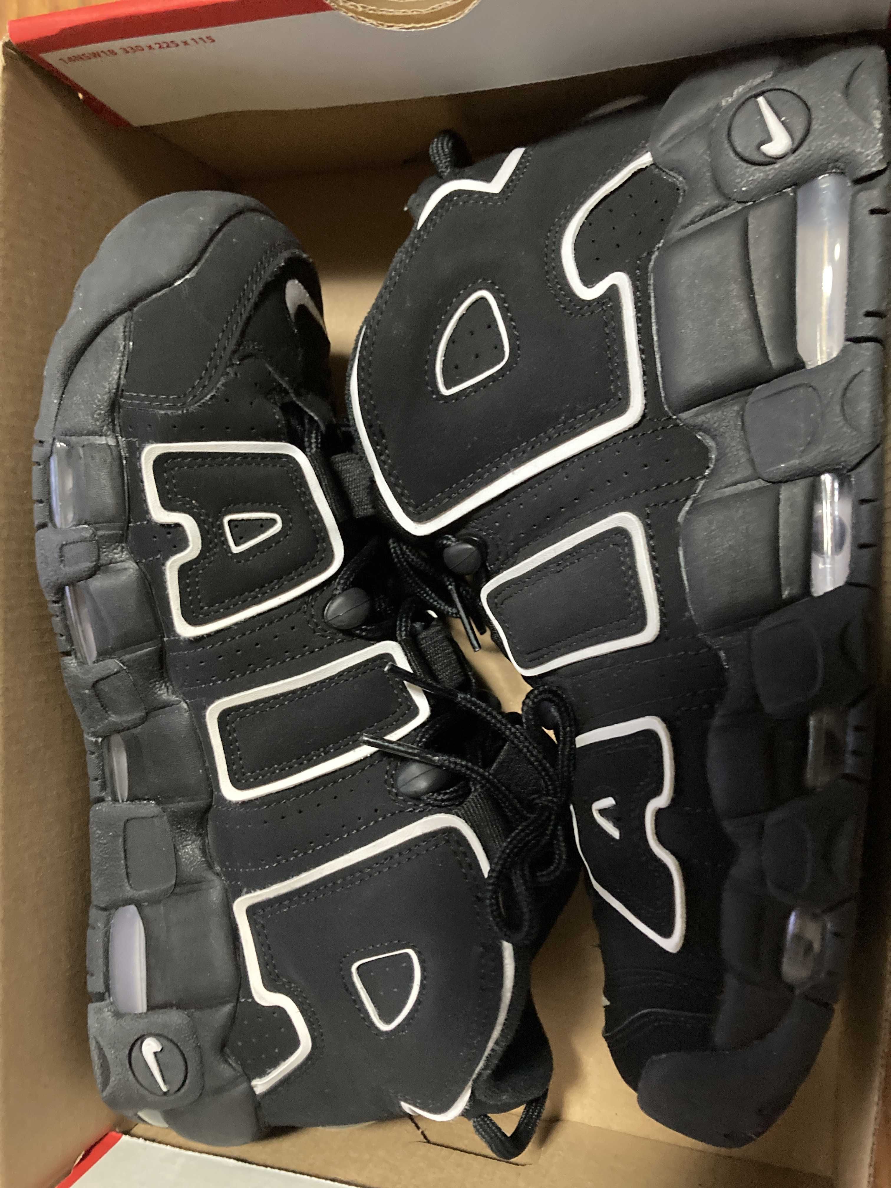 Nike Air More Uptempo "Black/White"(2020)