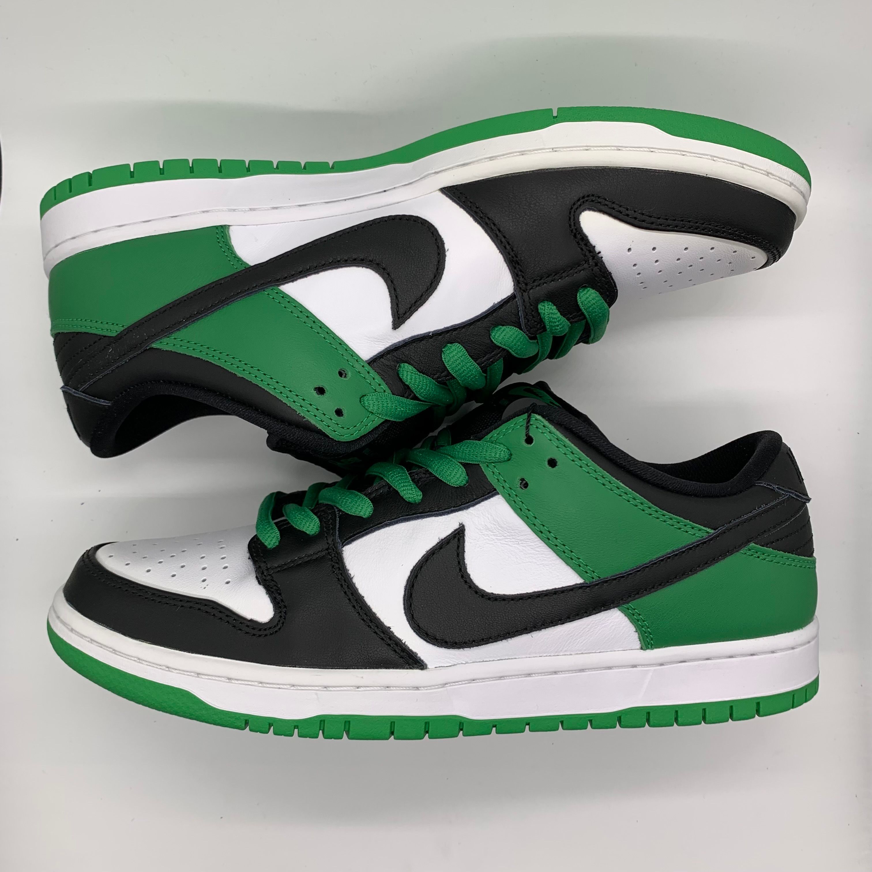 Nike SB Dunk Low Pro "Black and Classic Green"
