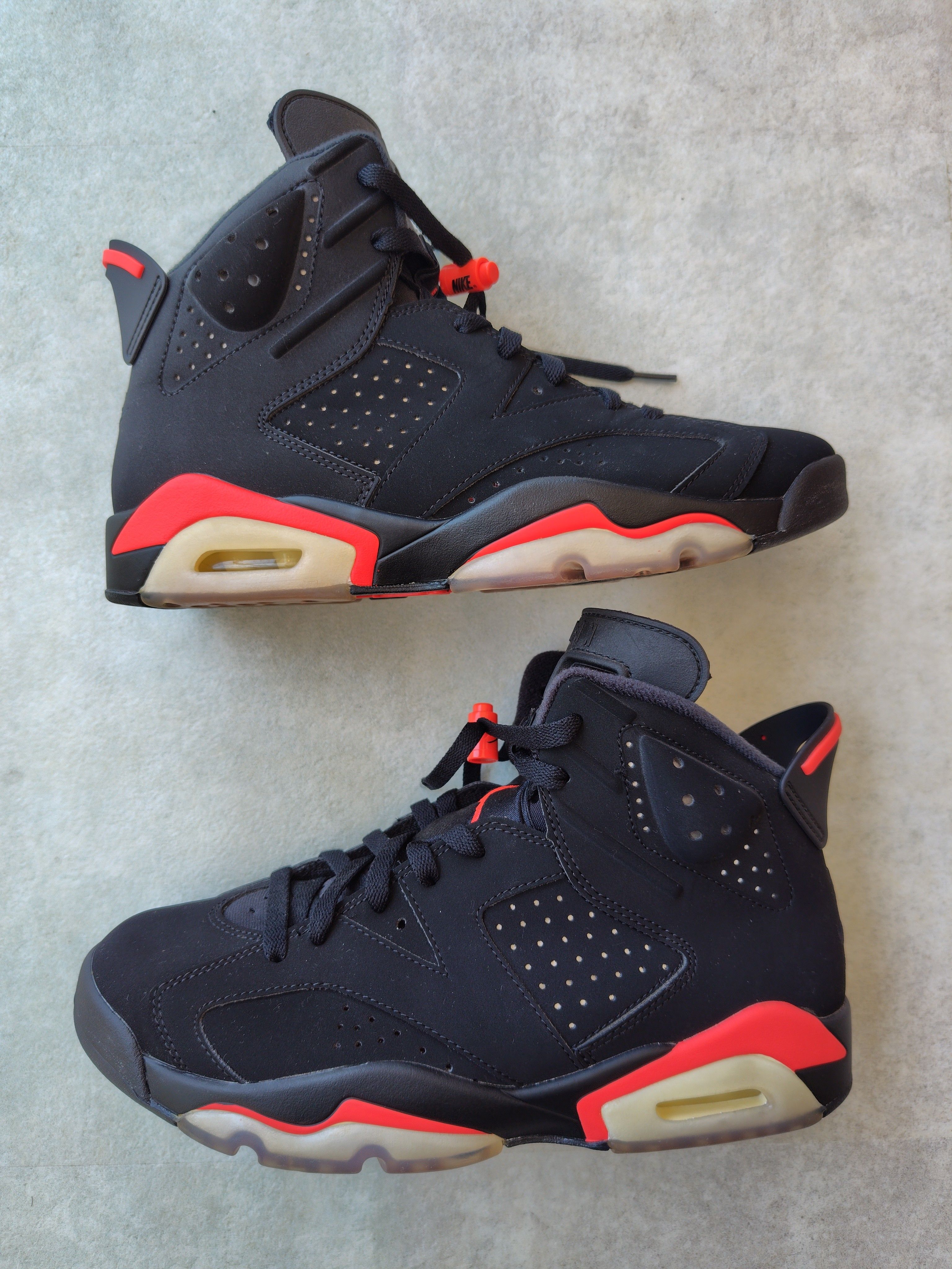 Nike air Jordan 6 ブラックインフラ　27cm 中古 ナイキ エアジョーダン6 OG 
