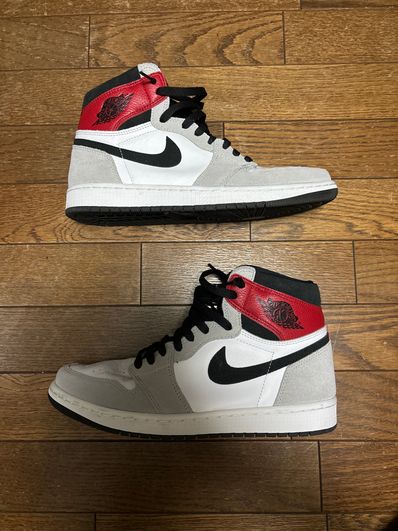 Nike Air Jordan 1 High OG "White/Black/Light Smoke Grey"