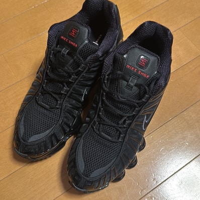 Nike Shox TL "Black/Metallic Hematite/Max Orange/Black"