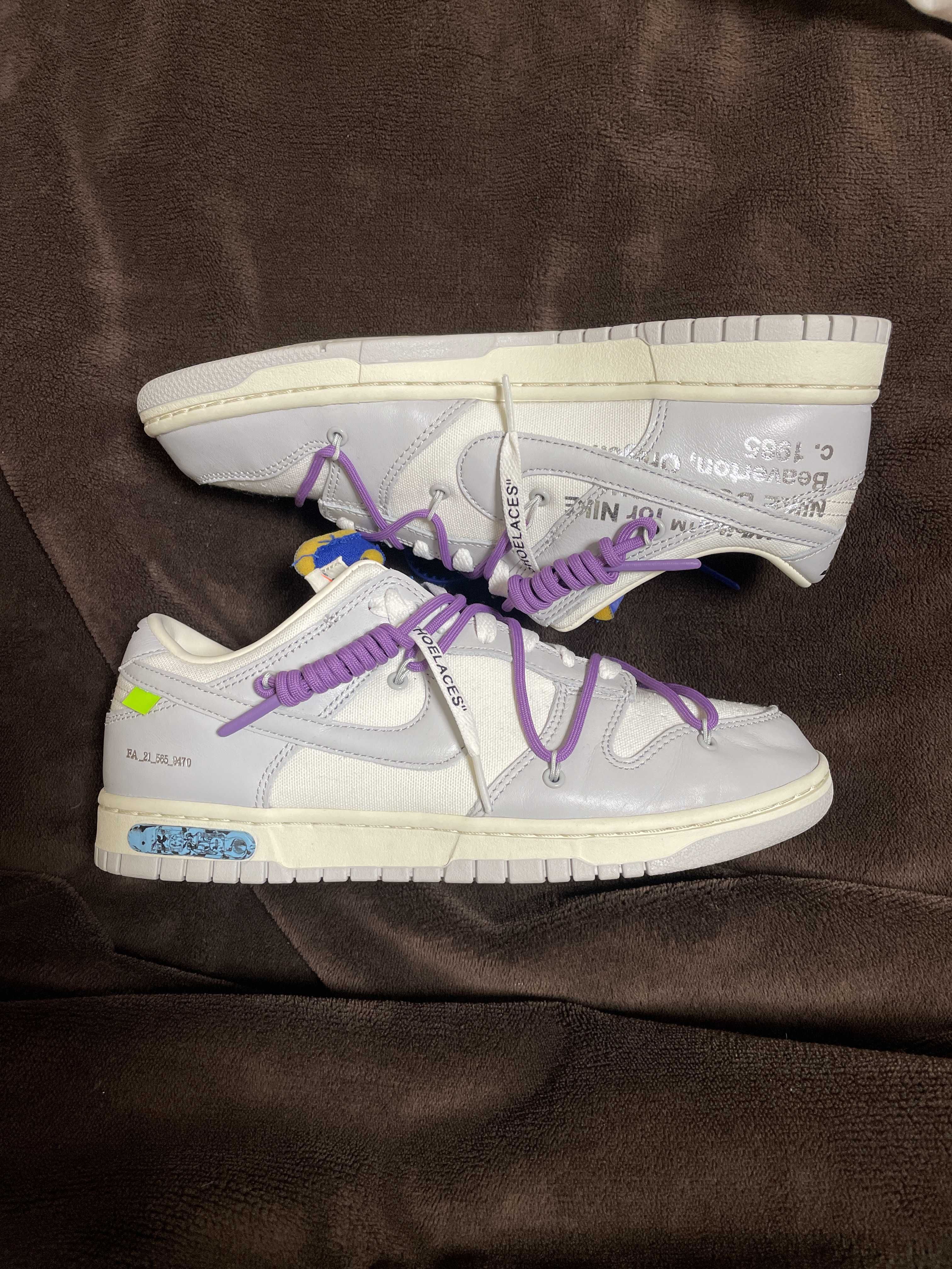 Off-White × Nike Dunk Low 1 of 50 "Lot.48" 