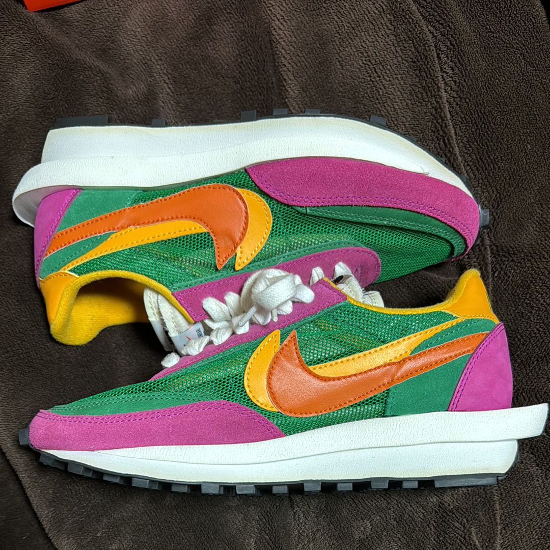 sacai × NIKE LDV WAFFLE "PINE GREEN"