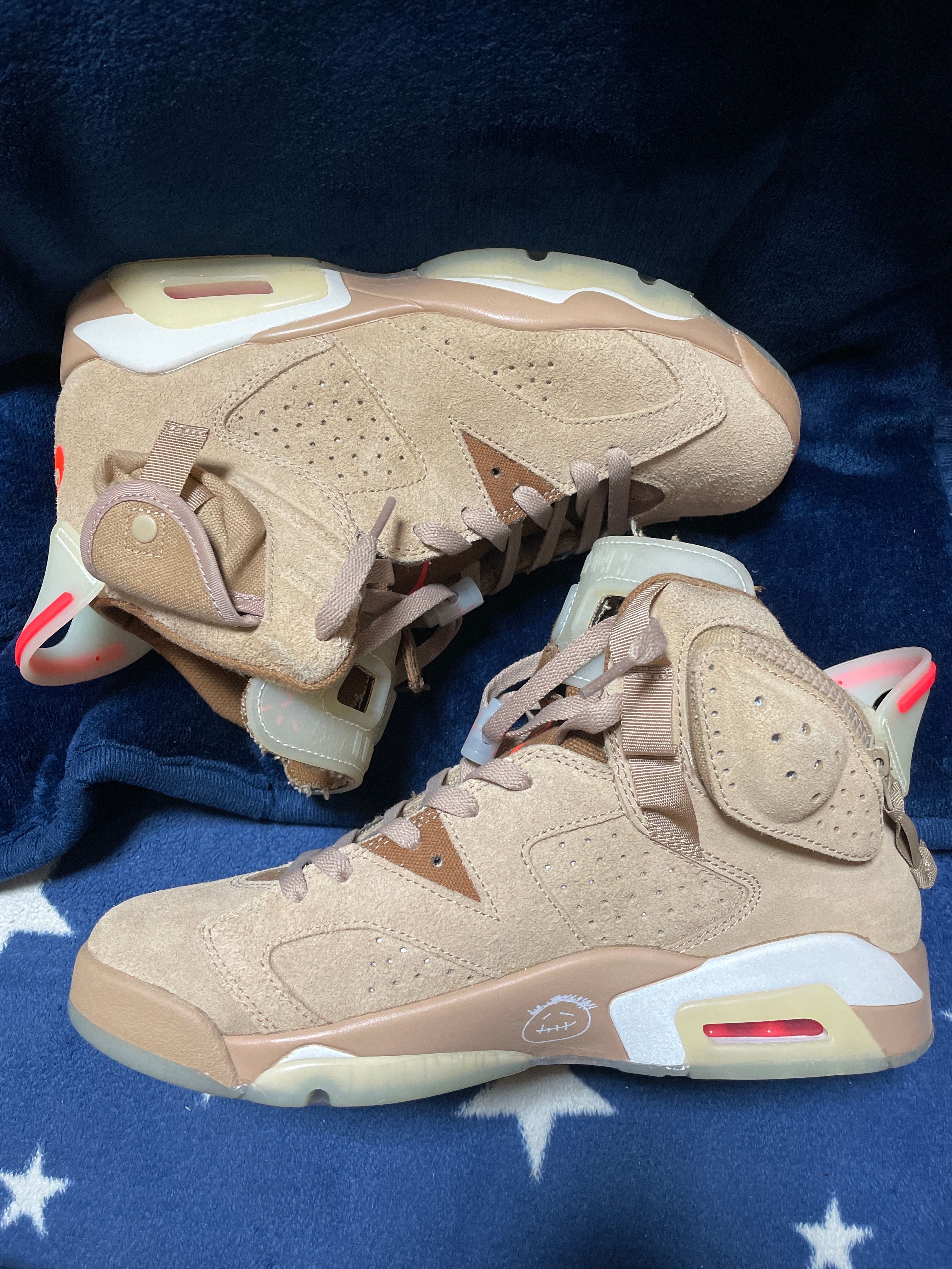 Travis Scott × Nike Air Jordan 6 "British Khaki"