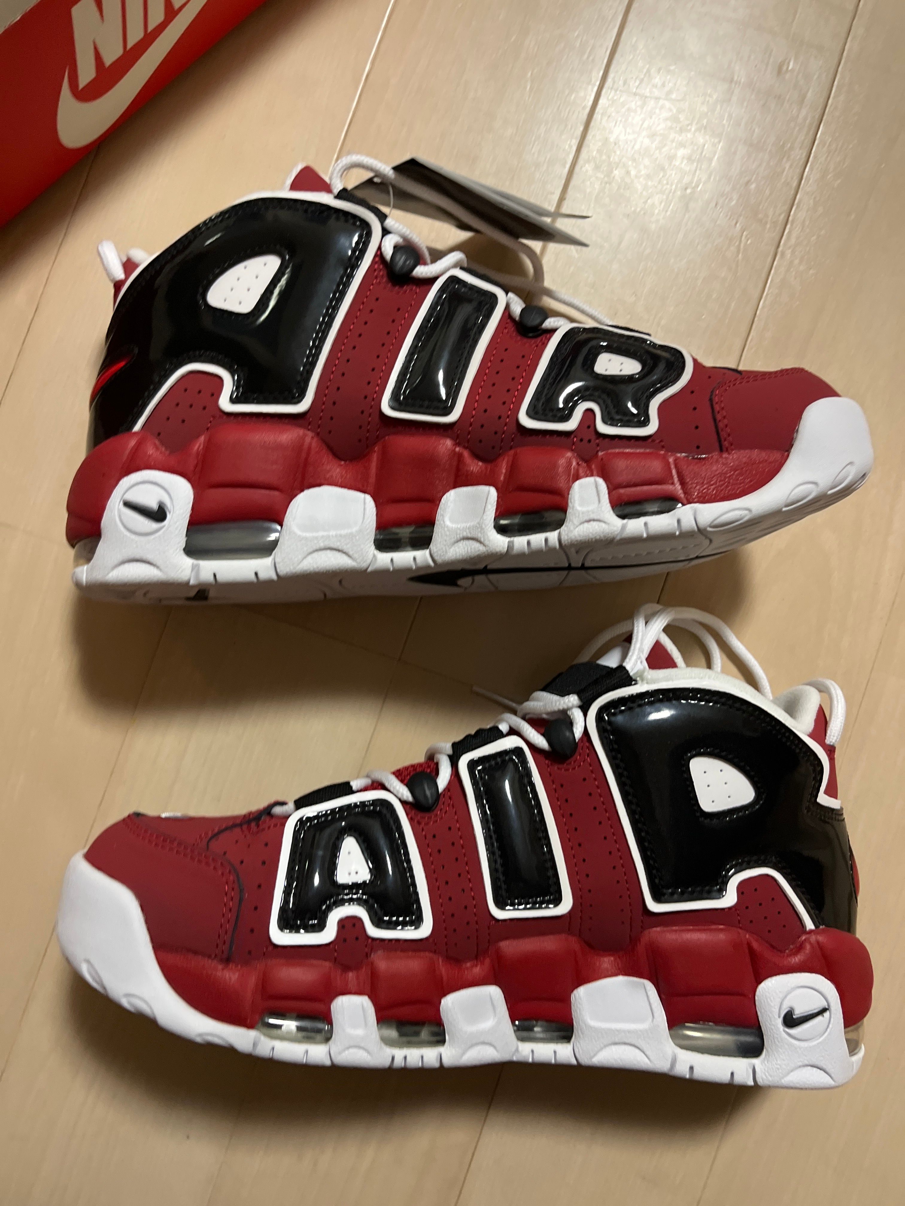 Nike Air More Uptempo ’96 "Black and Varsity Red" (2021) 