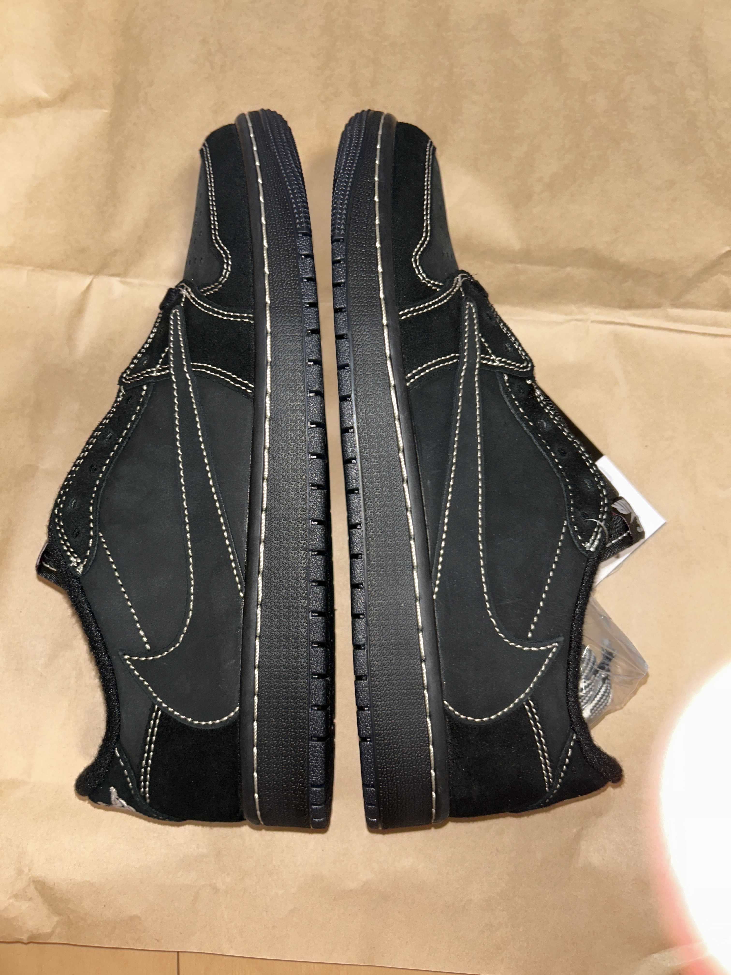 Travis Scott × Nike Air Jordan 1 Low OG SP "Black Phantom"