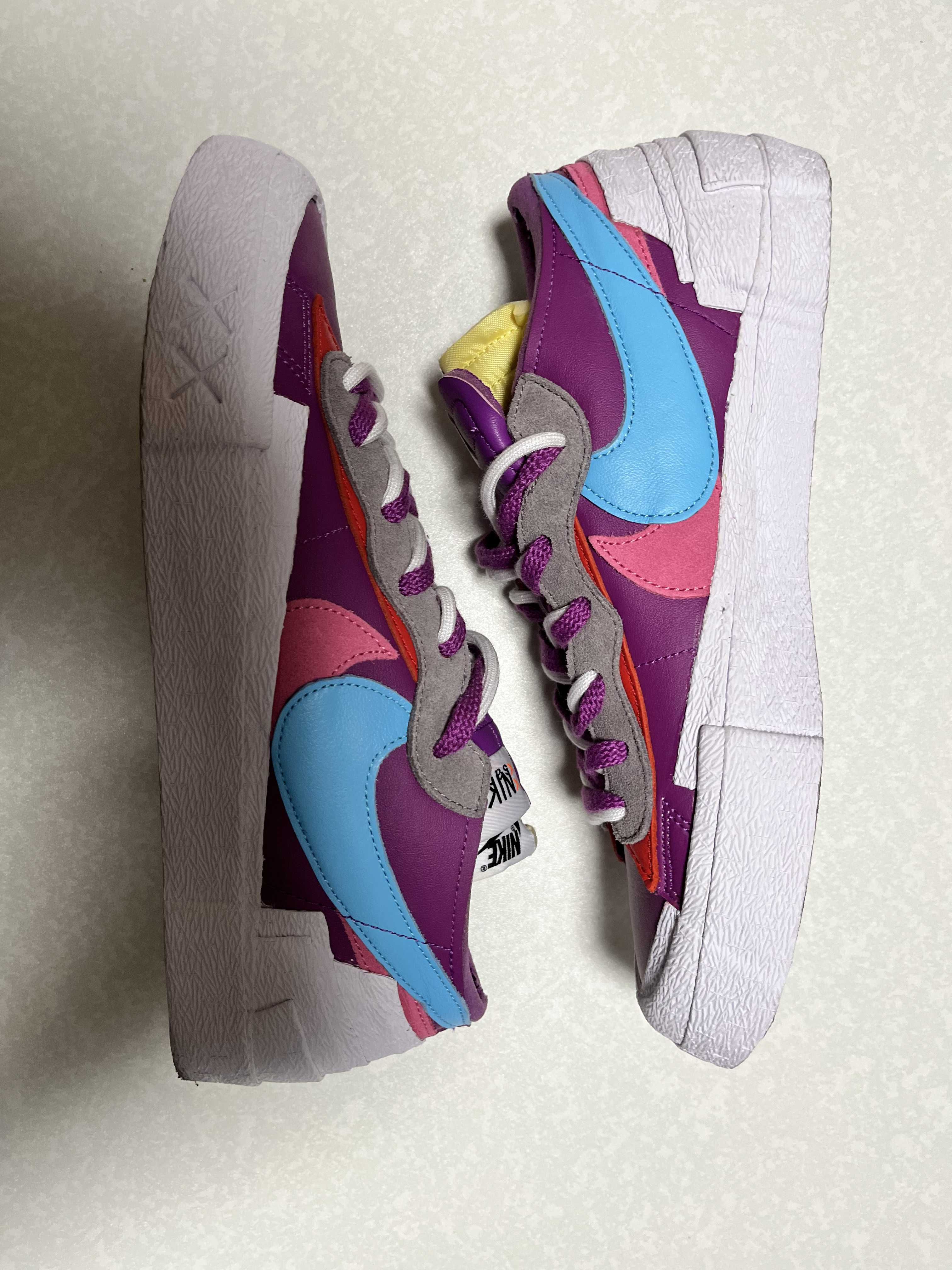 KAWS × sacai × Nike Blazer Low "Purple Dusk"