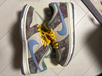 Crenshaw Skate Club × Nike SB Dunk Low PRO QS "Sail/Light Blue-Cedar"