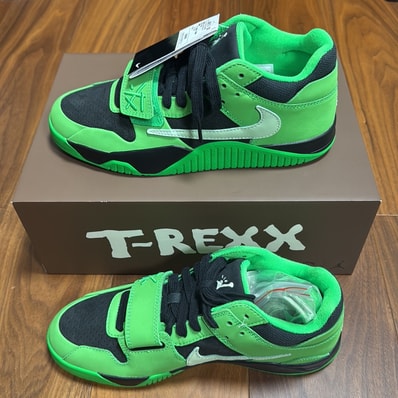 Travis Scott × Nike Jordan Jumpman Jack CJ1 T-Rexx "Green Spark"