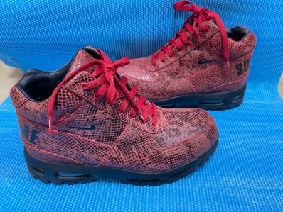 Supreme × Nike Air Max Goadome "FIRE RED"