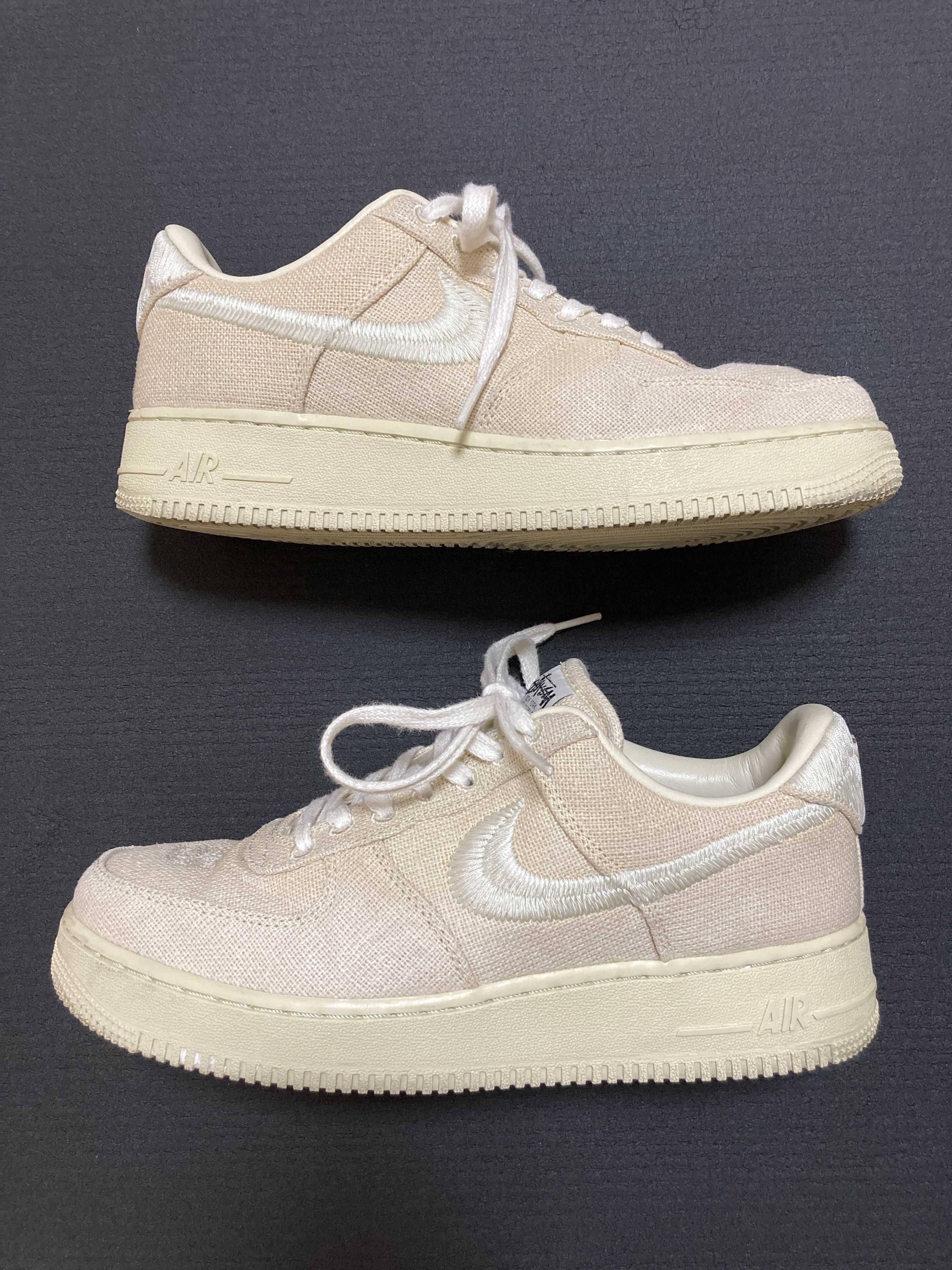 Stussy × Nike Air Force 1 Low "Fossil Stone"