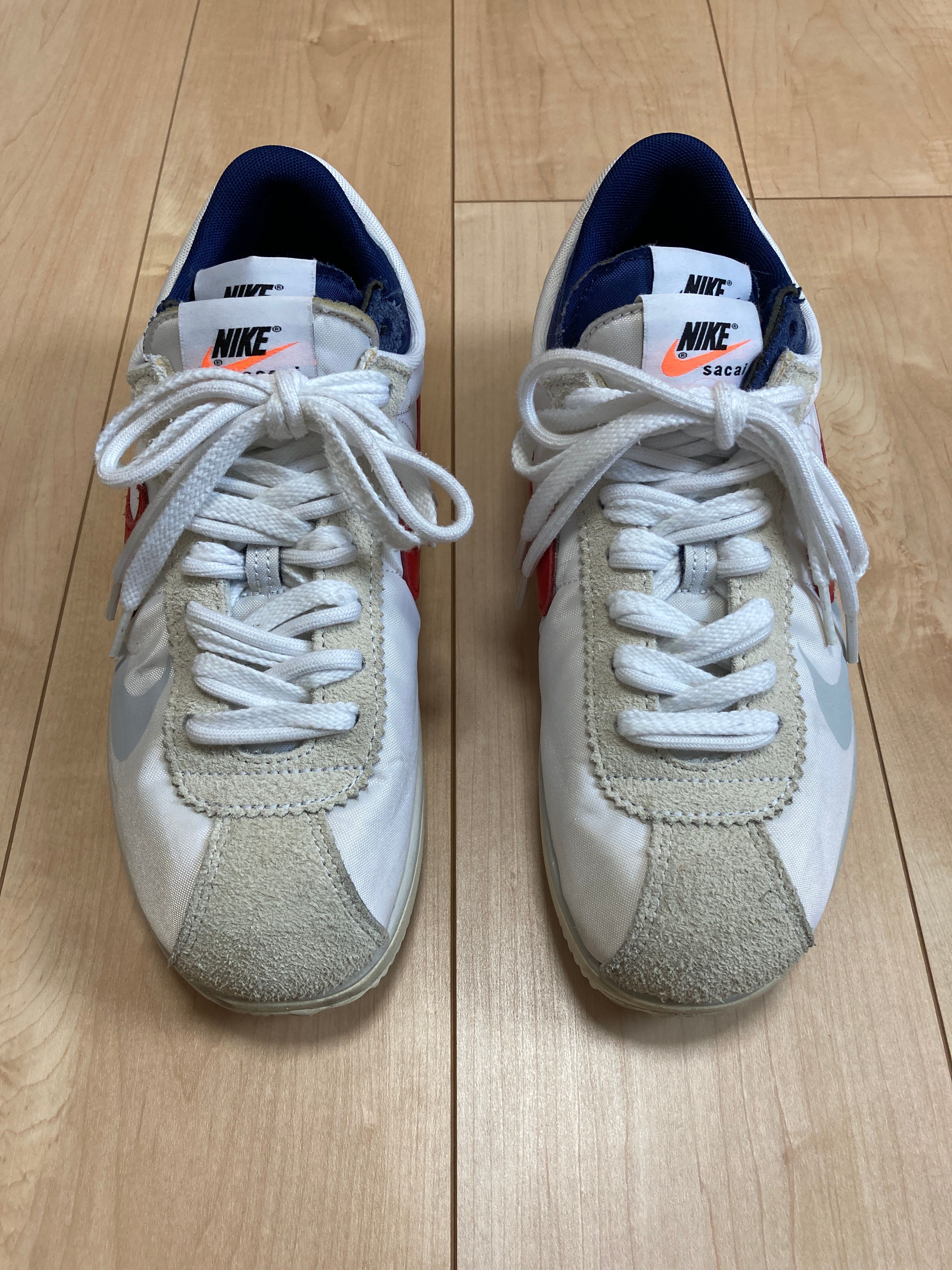 sacai × Nike Zoom Cortez "White and University Red"