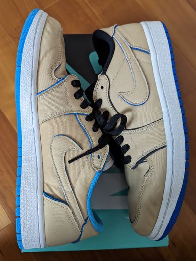Nike SB Air Jordan 1 Low "Desert Ore/Royal Blue"