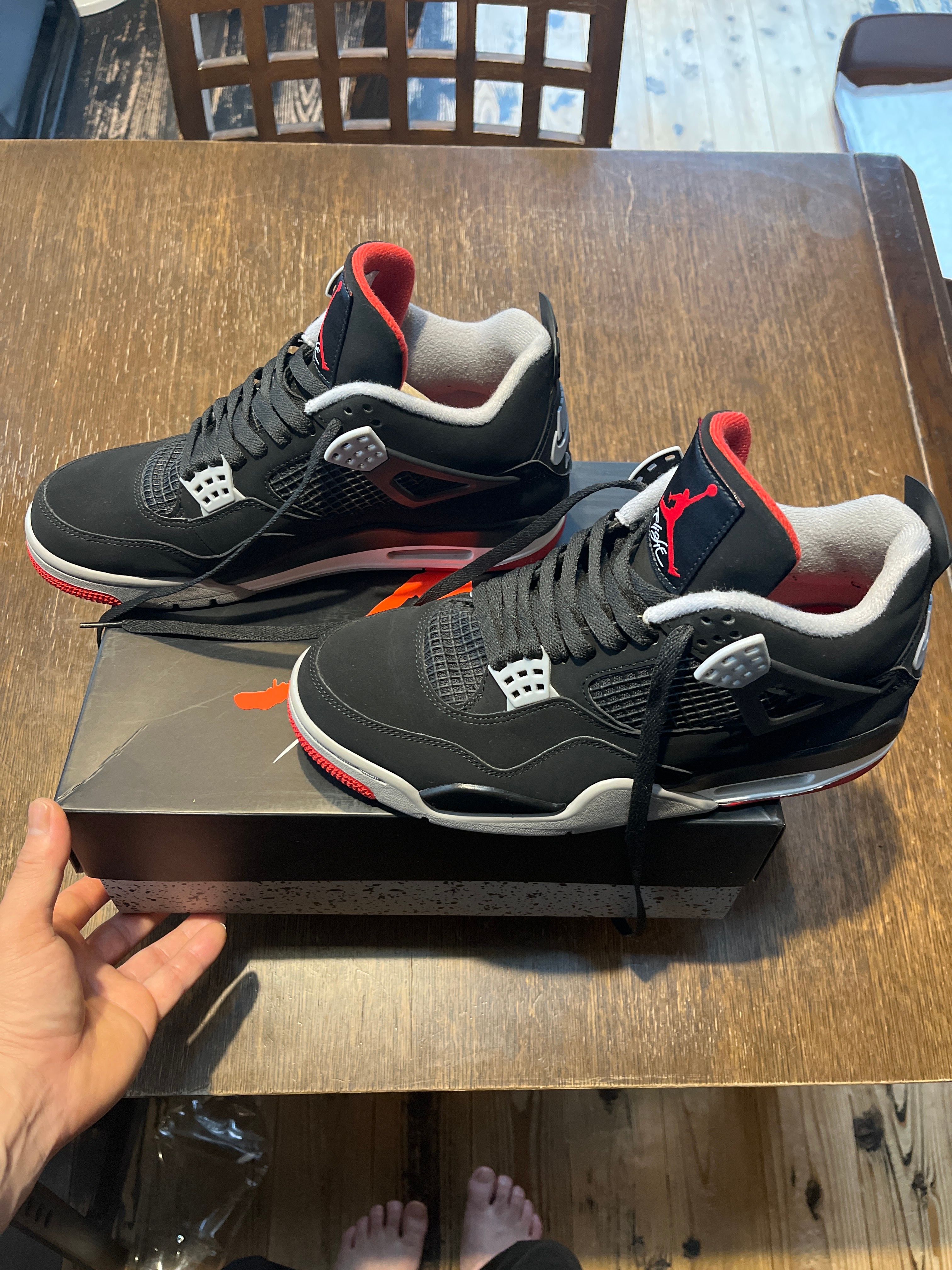 Nike Air Jordan 4 Retro "Bred" (2019)  