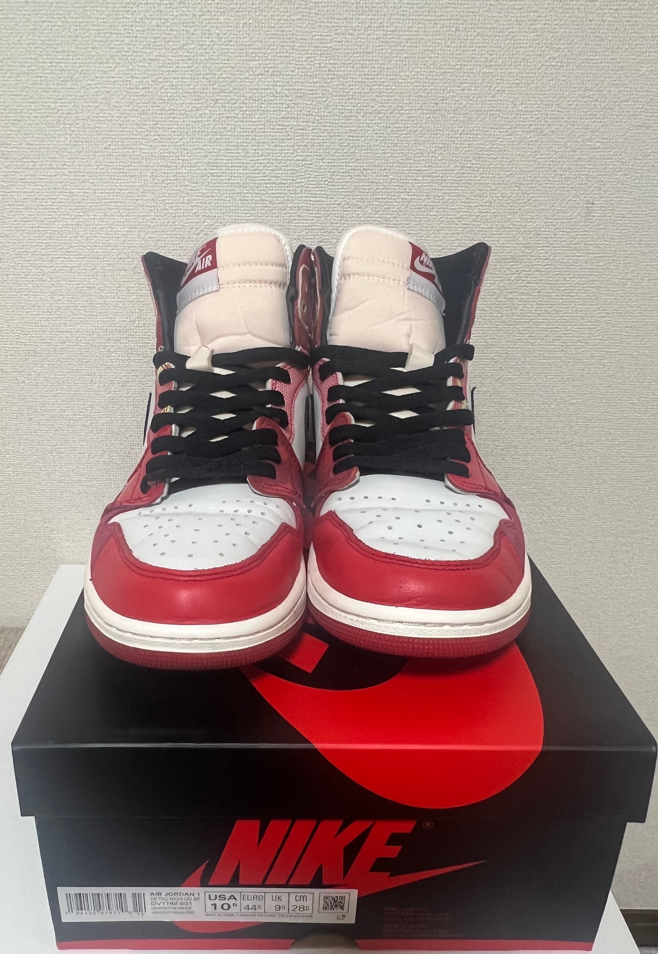 Spider-Man × Nike Air Jordan 1 Retro High OG SP "Spider-Man: Across the Spider-Verse/University Red"
