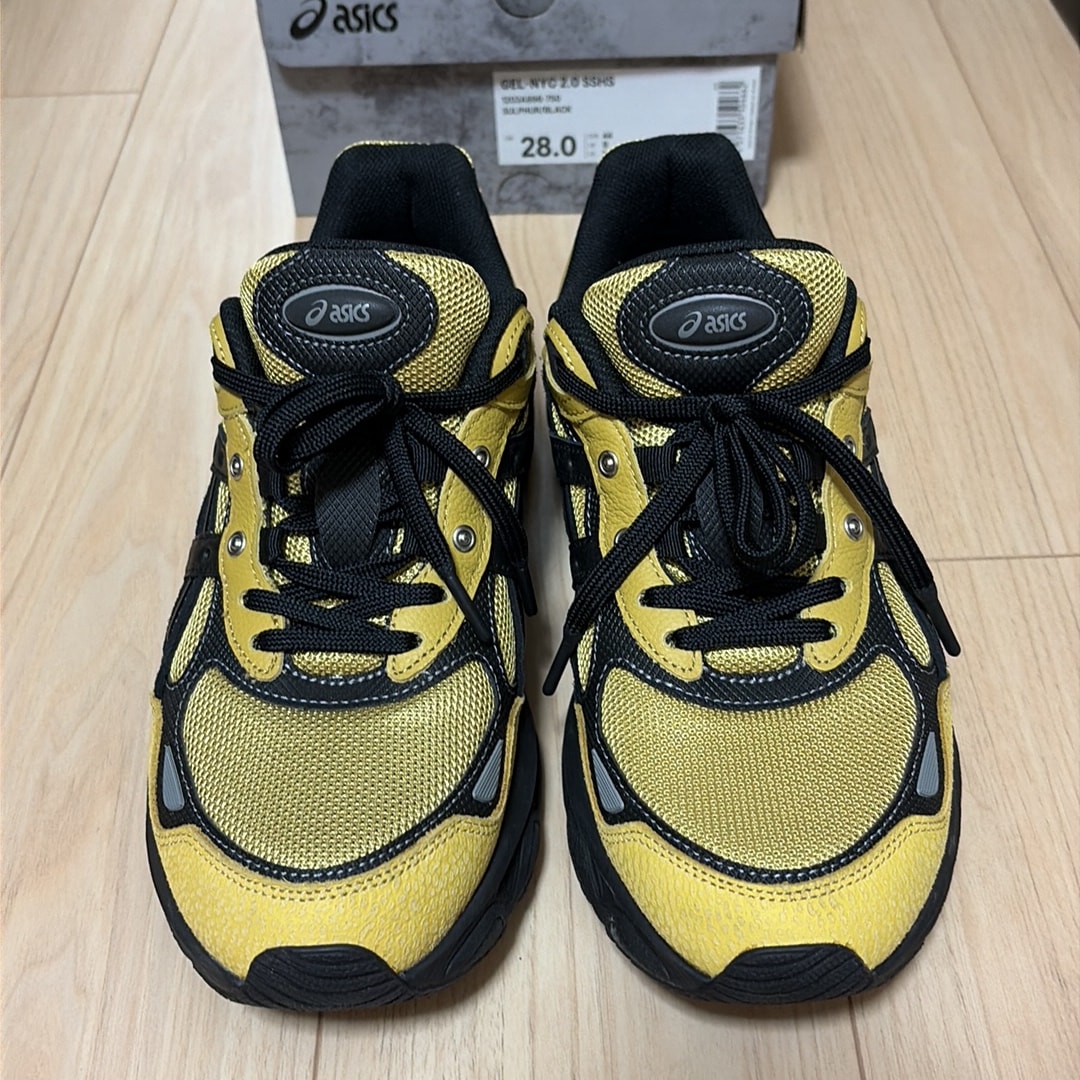 HAL STUDIOS × Asics Gel-NYC 2.0 SSHS "Sulphur/Black"