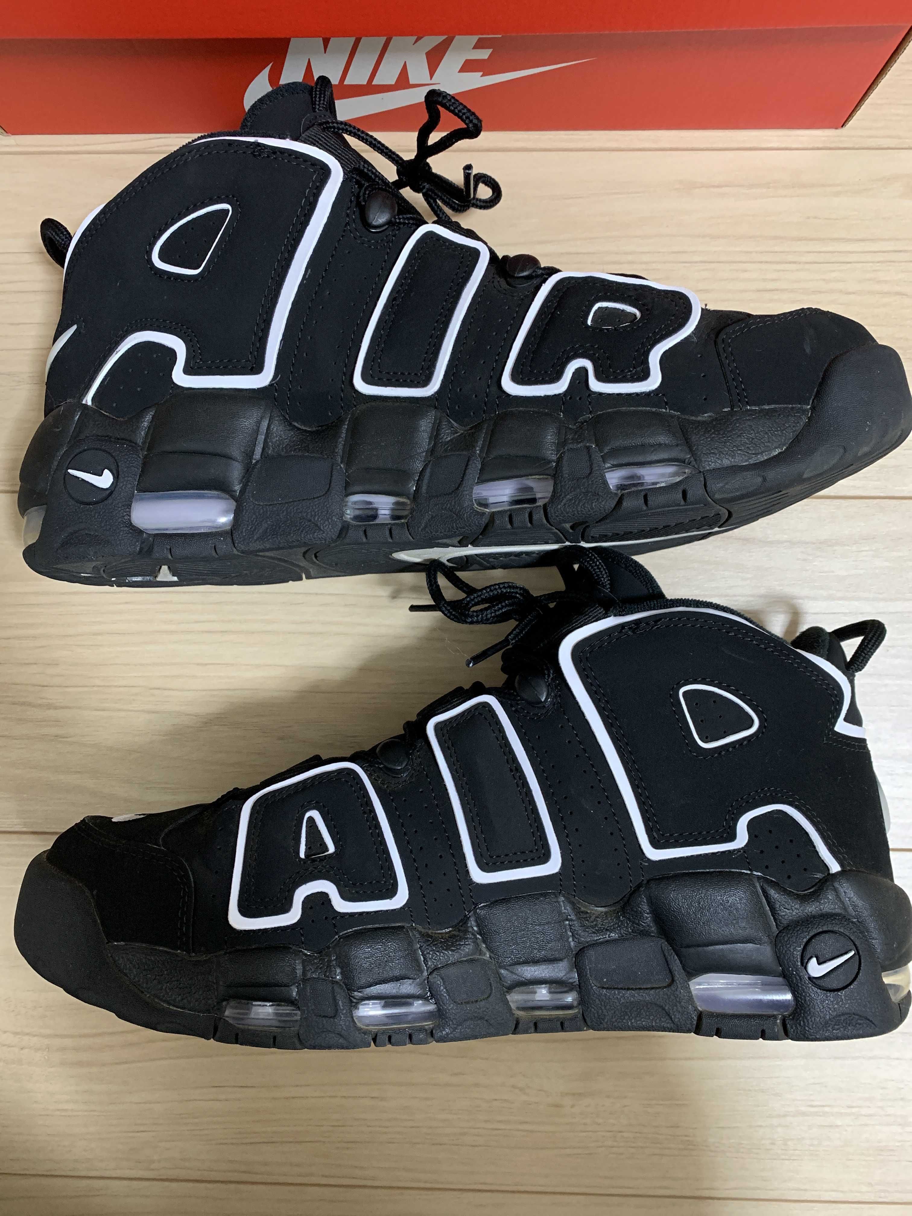 Nike Air More Uptempo "Black/White"(2020)