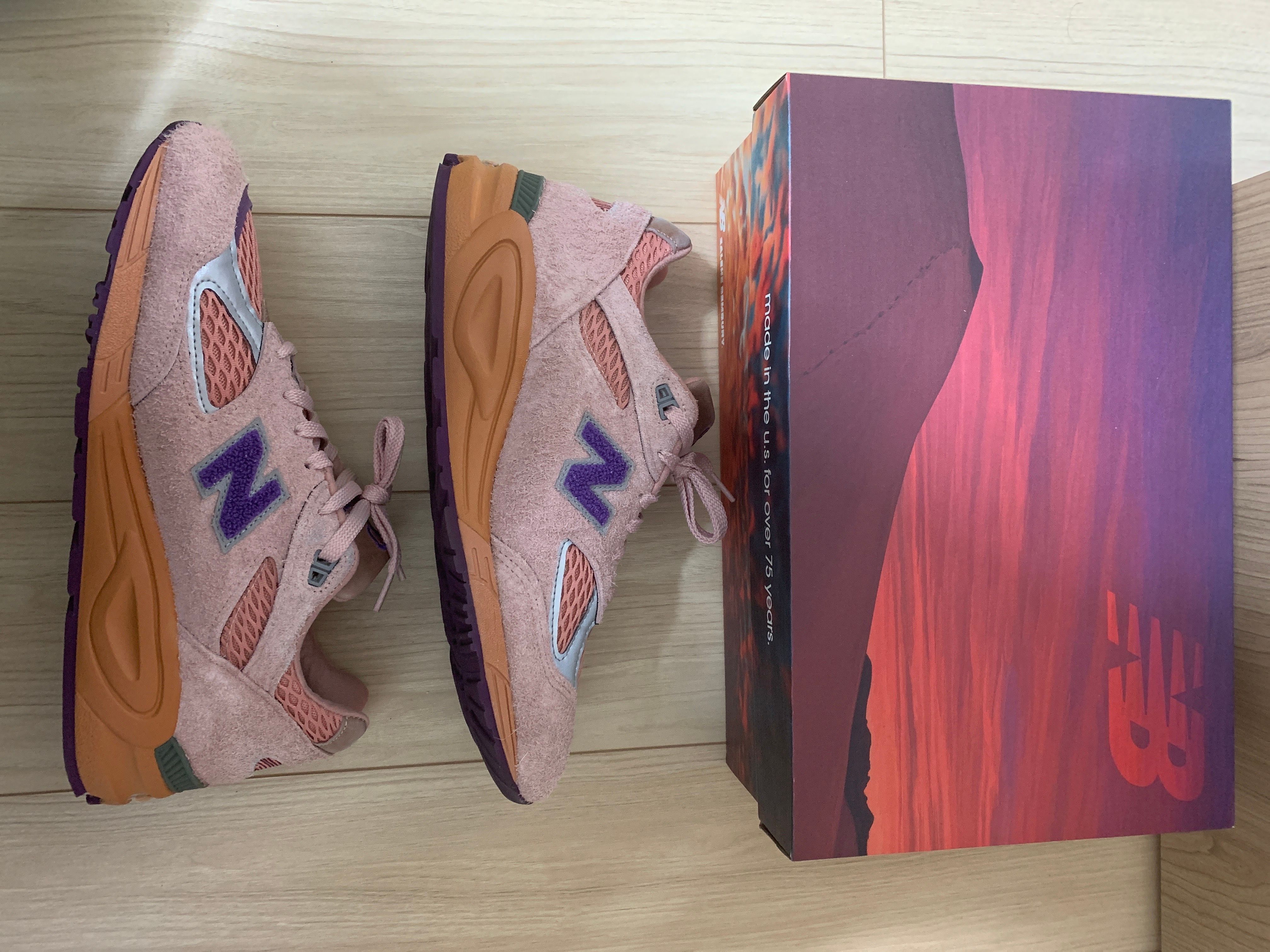 Salehe Bembury × New Balance 990V2 Sand Be The Time "Terra Cotta"