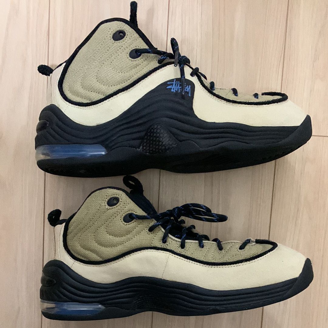 Stussy × Nike Air Penny 2 "Rattan and Limestone"