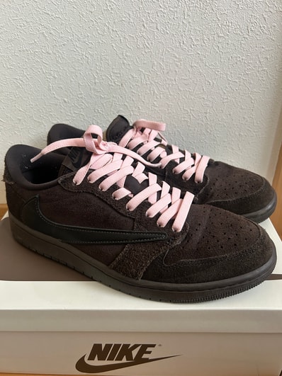 Travis Scott × Nike Air Jordan 1 Low OG SP "Velvet Brown and Dark Mocha"