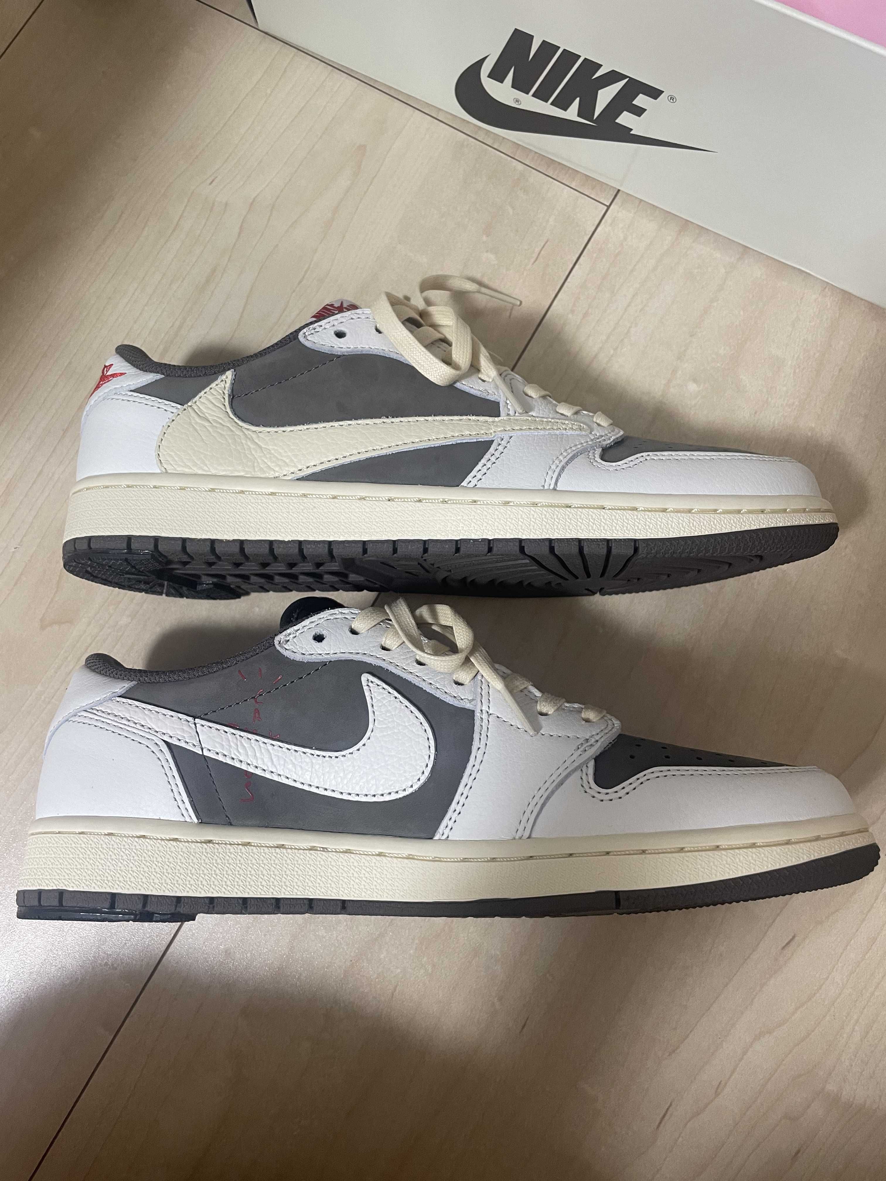 Travis Scott × Nike Air Jordan 1 Low OG SP "Reverse Mocha/Sail and Ridgerock"