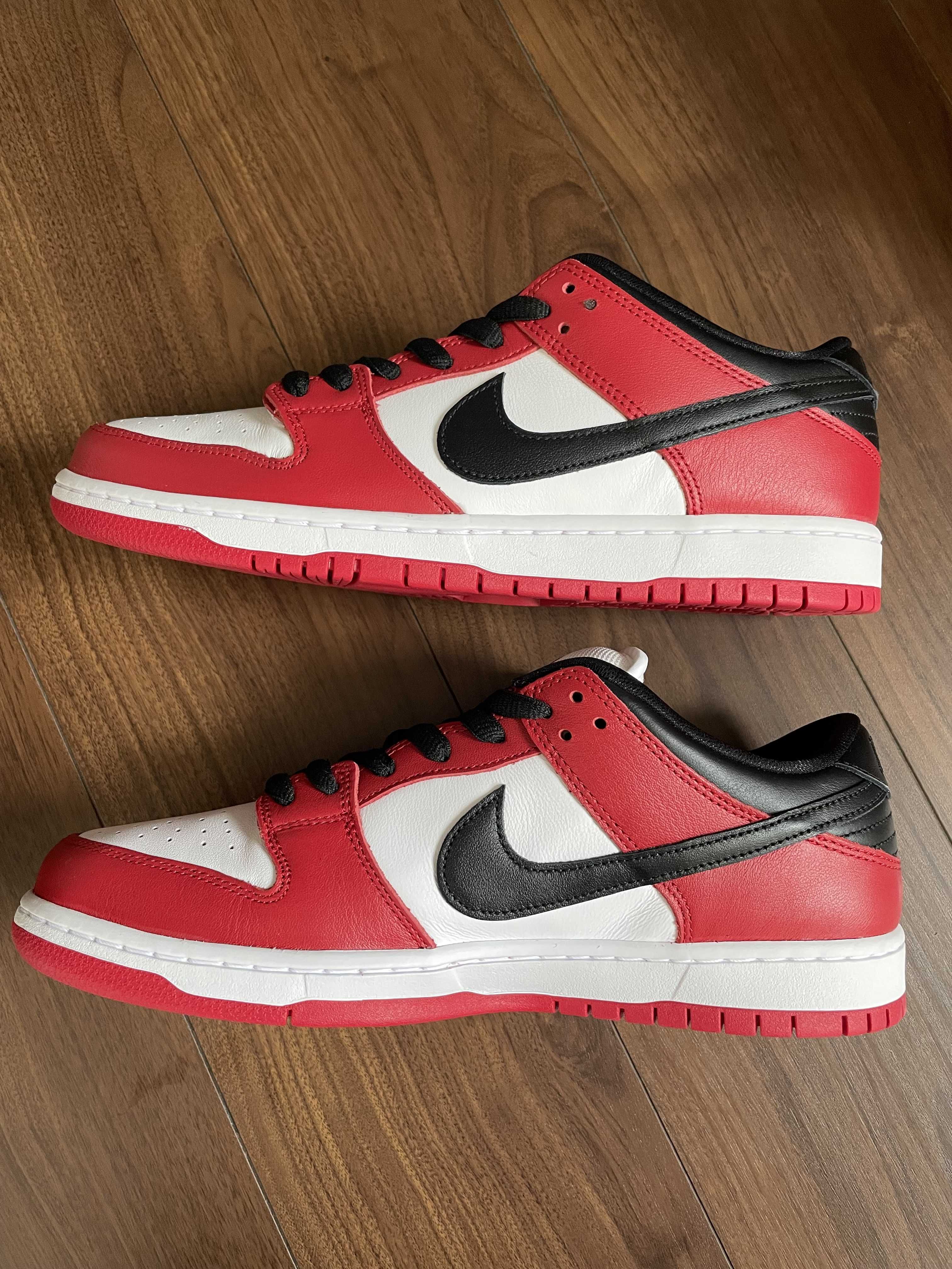 Nike SB Dunk Low Pro "J-Pack Chicago/Varsity Red and White"