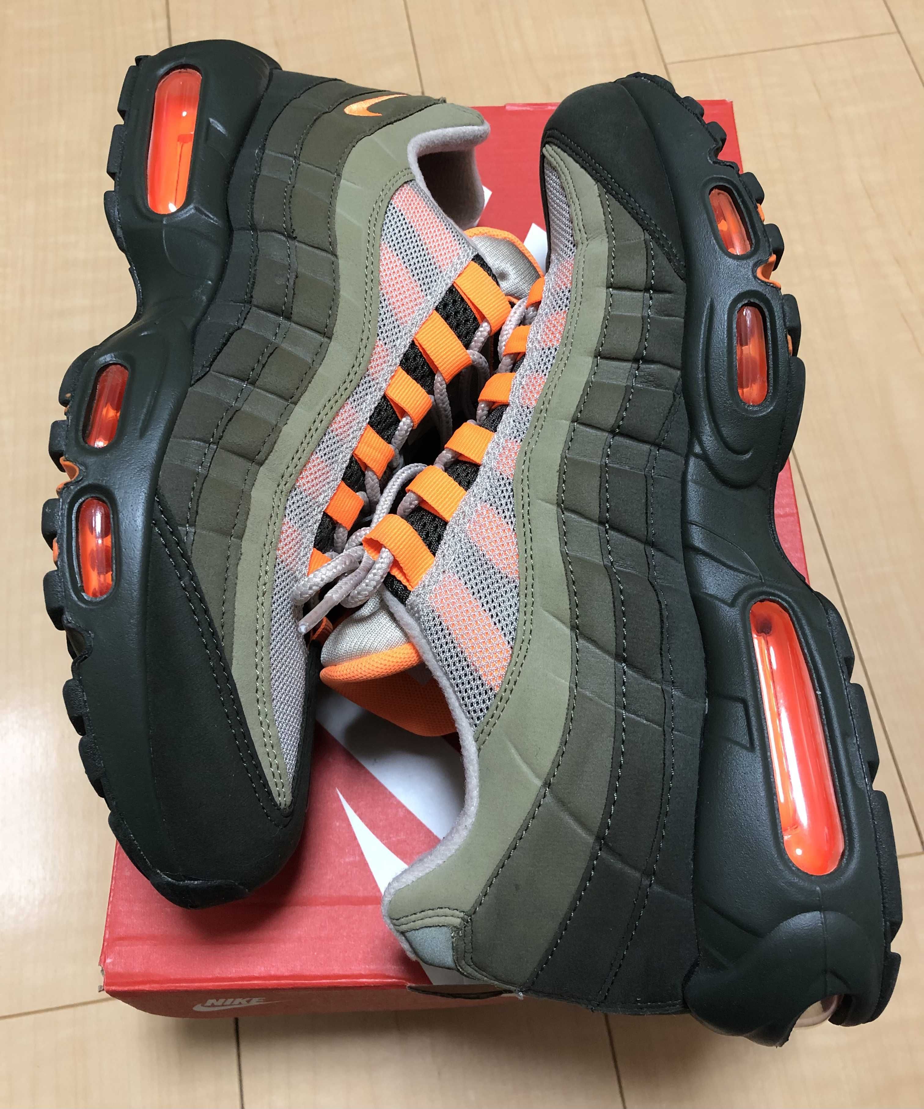 Nike Air Max 95 "String/Total Orange"