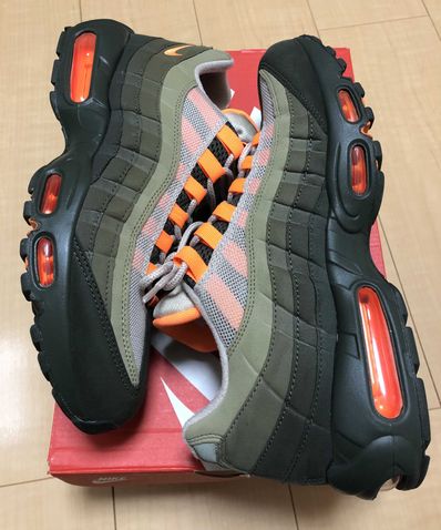 Nike Air Max 95 "String/Total Orange"