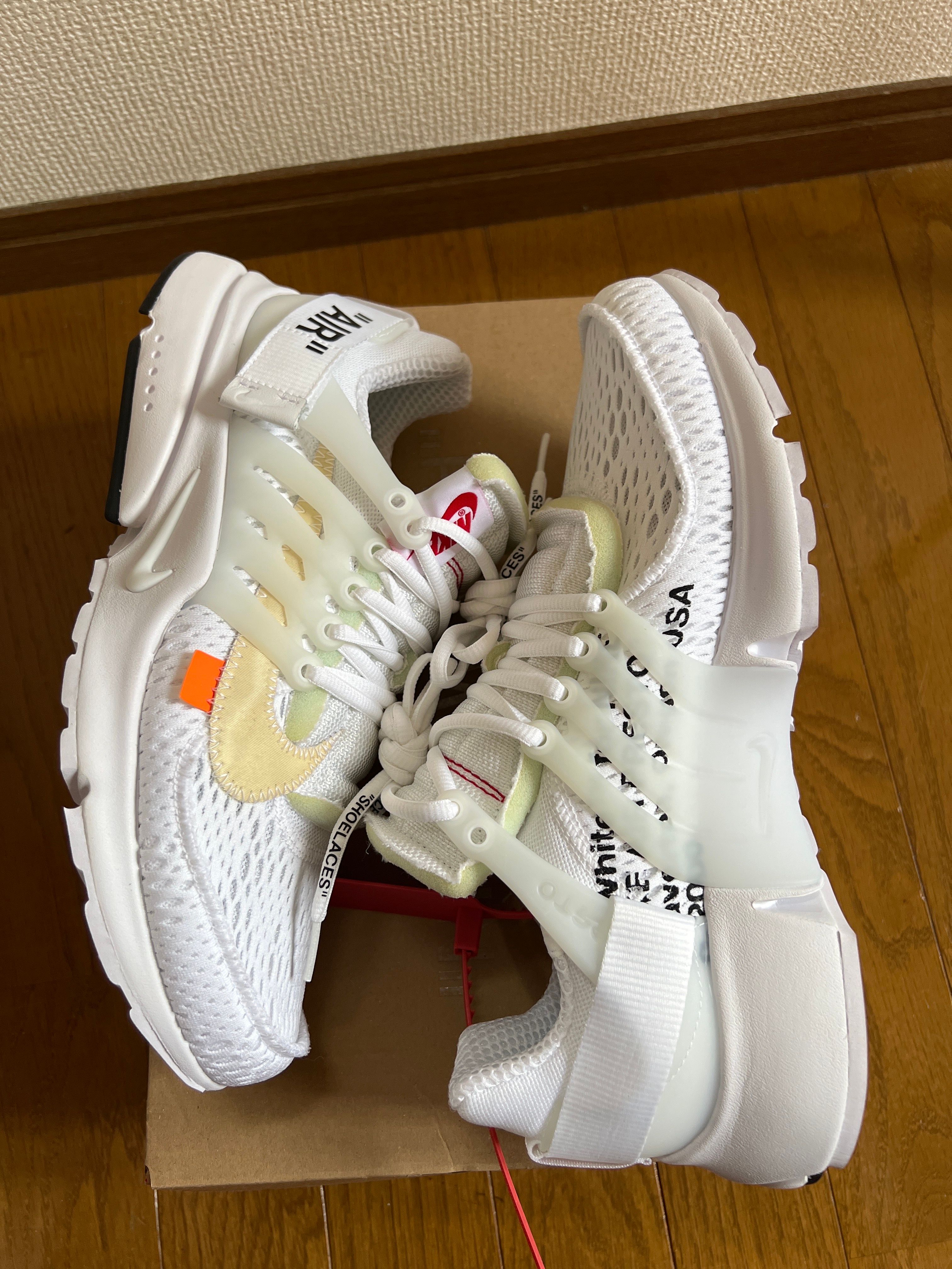 Off-White × Nike Air Presto "White/Black/Cone"