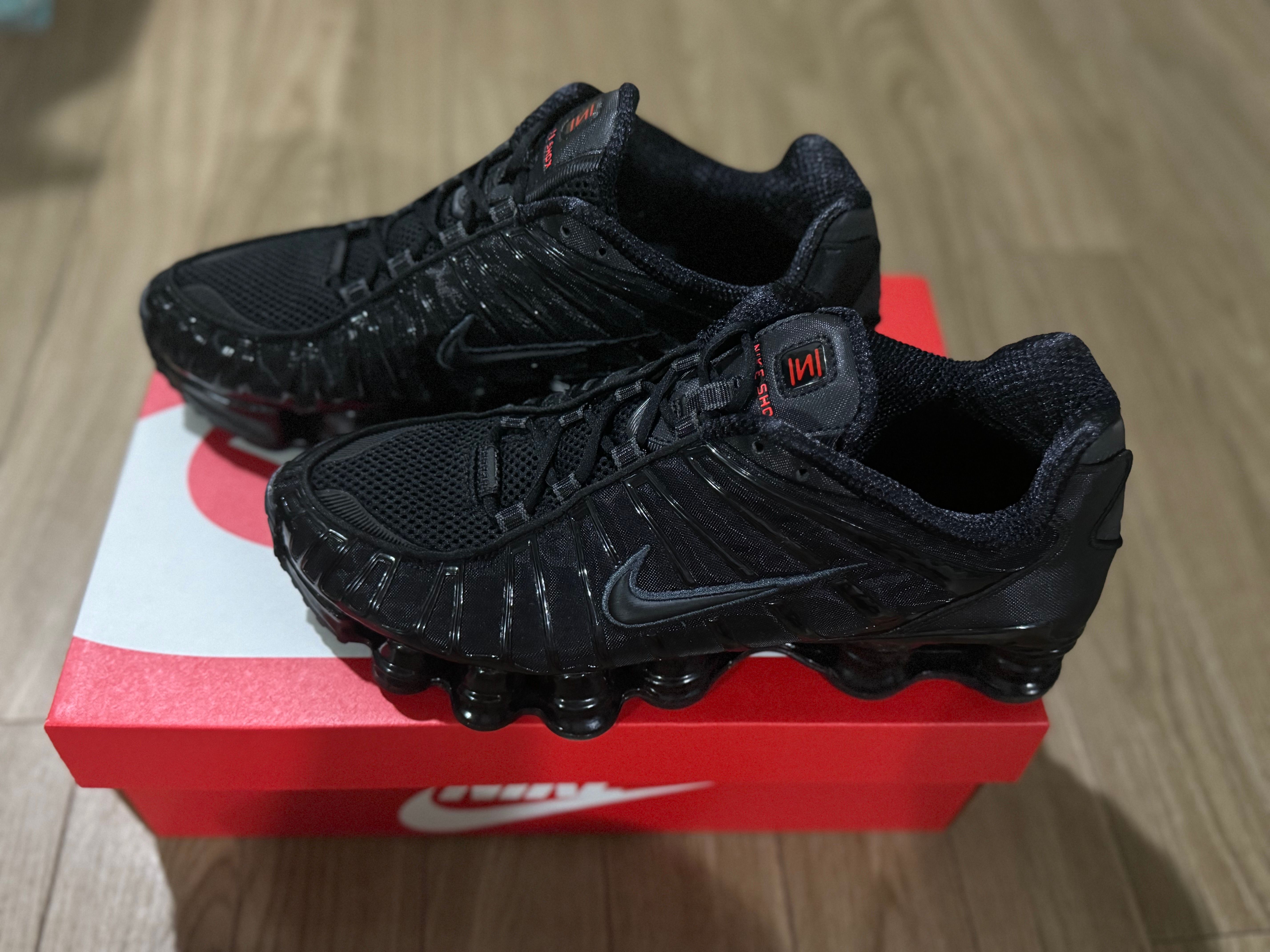 Nike Women's Shox TL "Black and Max Orange"