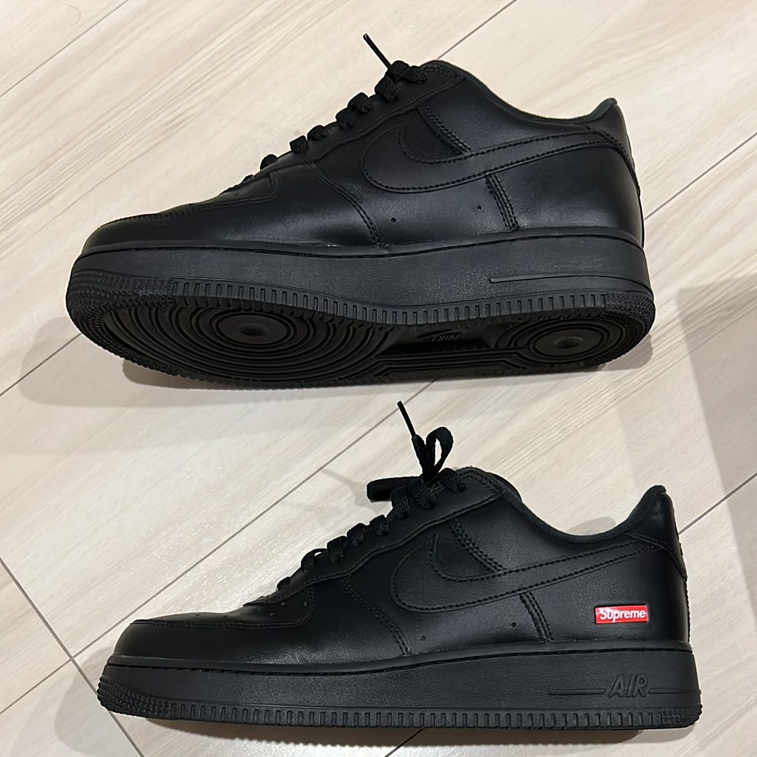 Supreme × Nike Air Force 1 Low "Black"