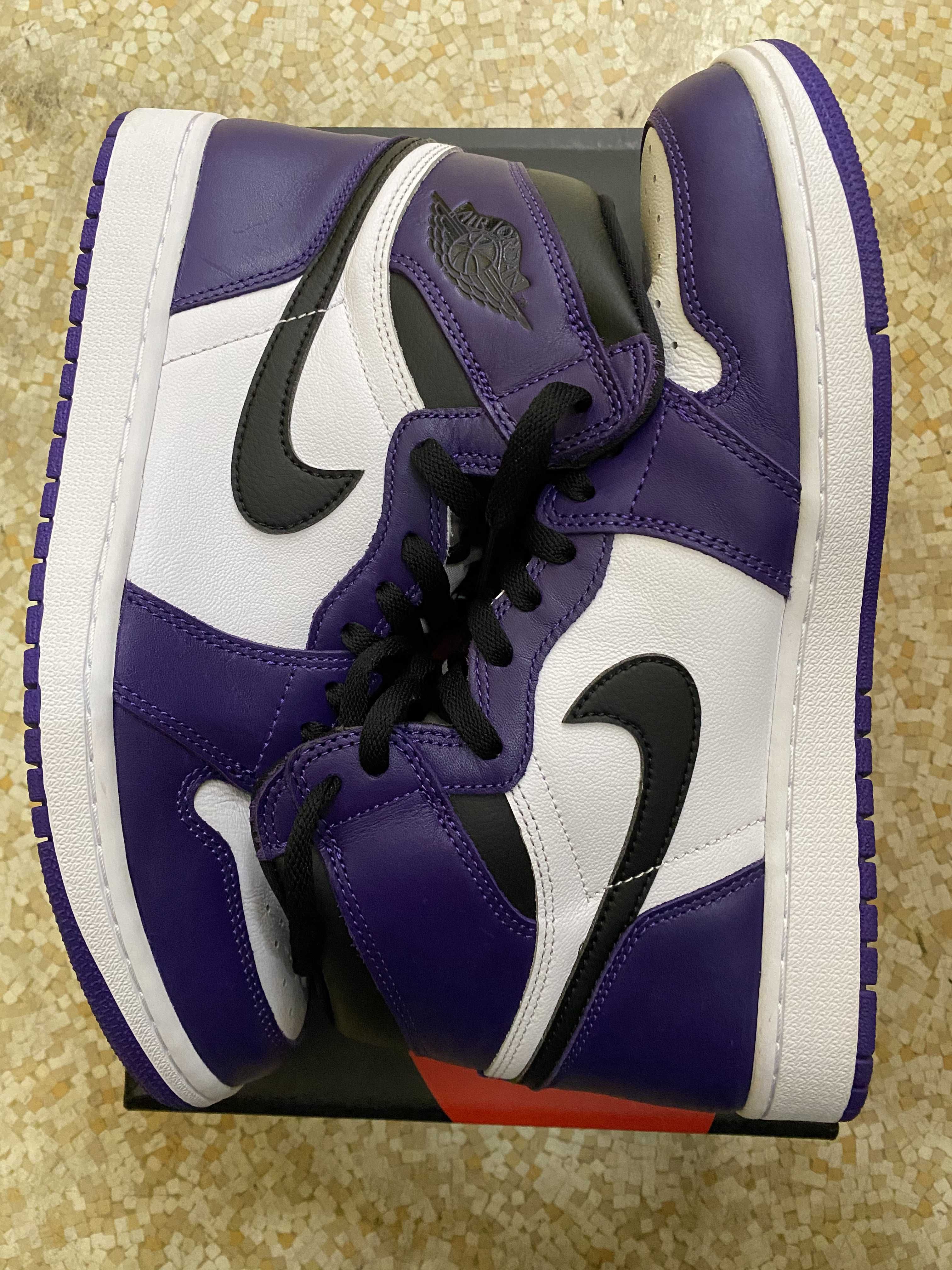 Nike Air Jordan 1 Retro High OG "Court Purple White/Black" (2020)