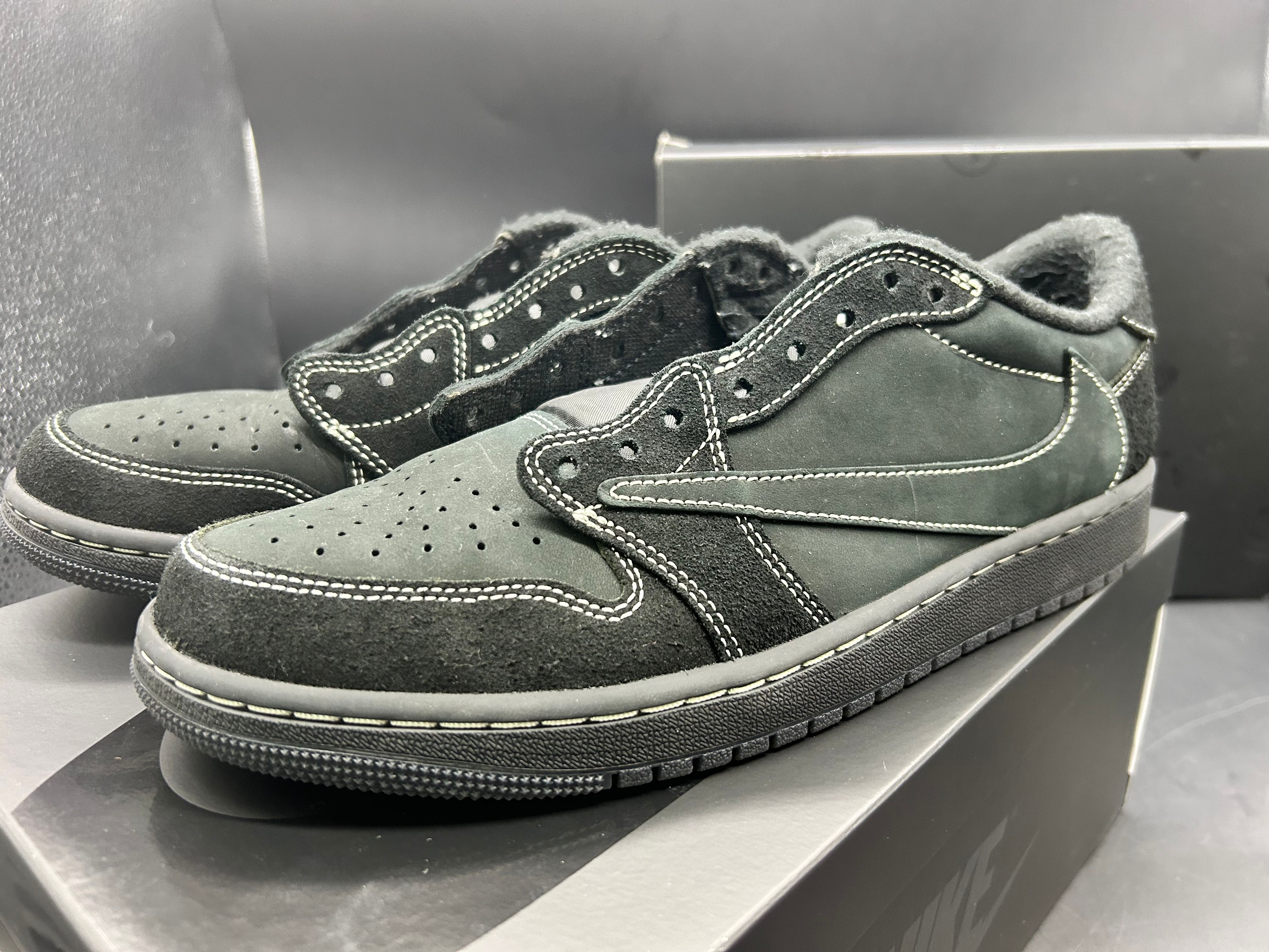 Air Jordan1Travis Scott ブラックファントム 27cm 誰もが一度は履いてみたい