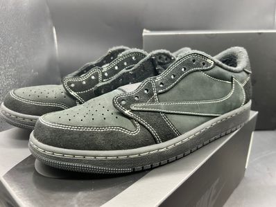 Travis Scott × Nike Air Jordan 1 Low OG SP "Black Phantom"