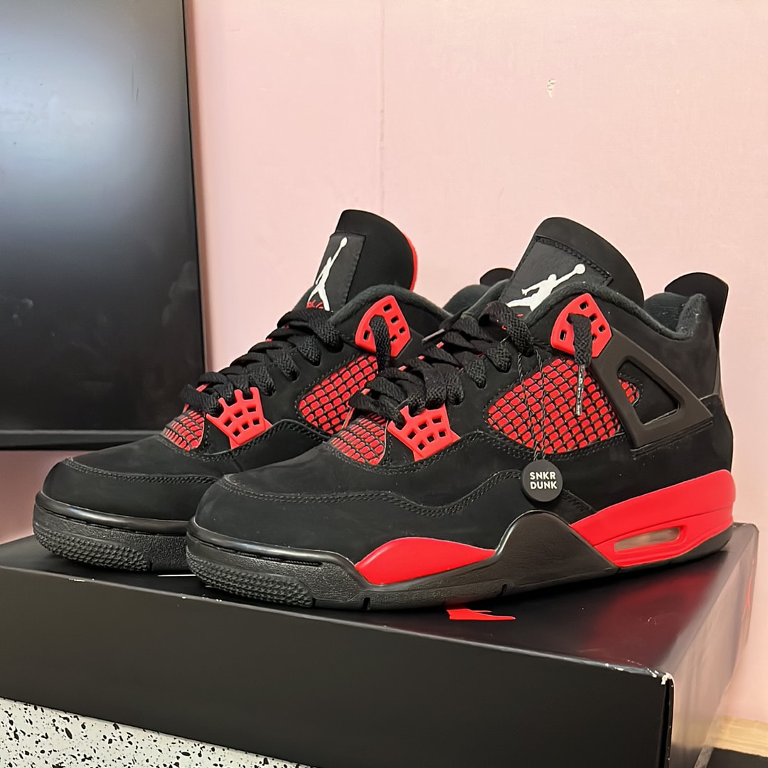 Nike Air Jordan 4 "Red Thunder/Crimson"