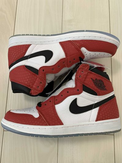Spiderman × Nike Air Jordan 1 Origin Story "Gym Red/White/Photo Blue/Black"