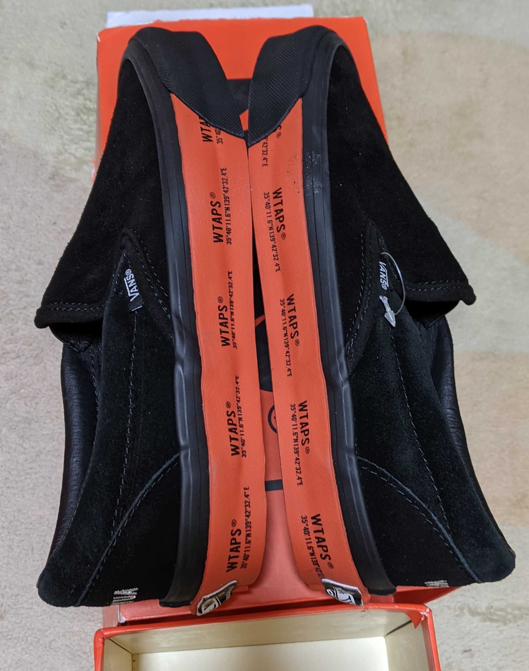 WTAPS × Vans OG Classic Slip-On LX "Black"