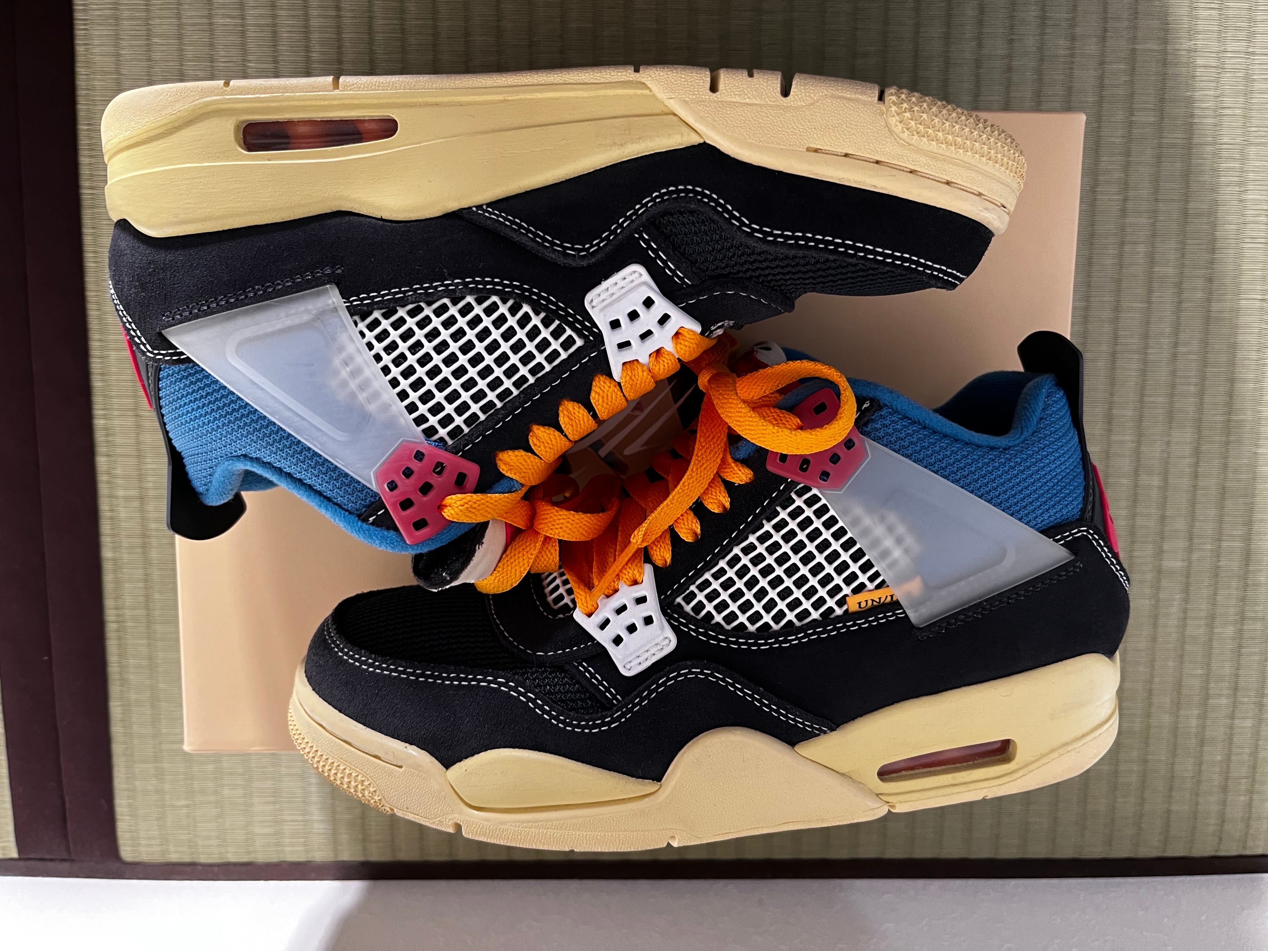 UNION × NIKE AIR JORDAN 4 "OFF NOIR"