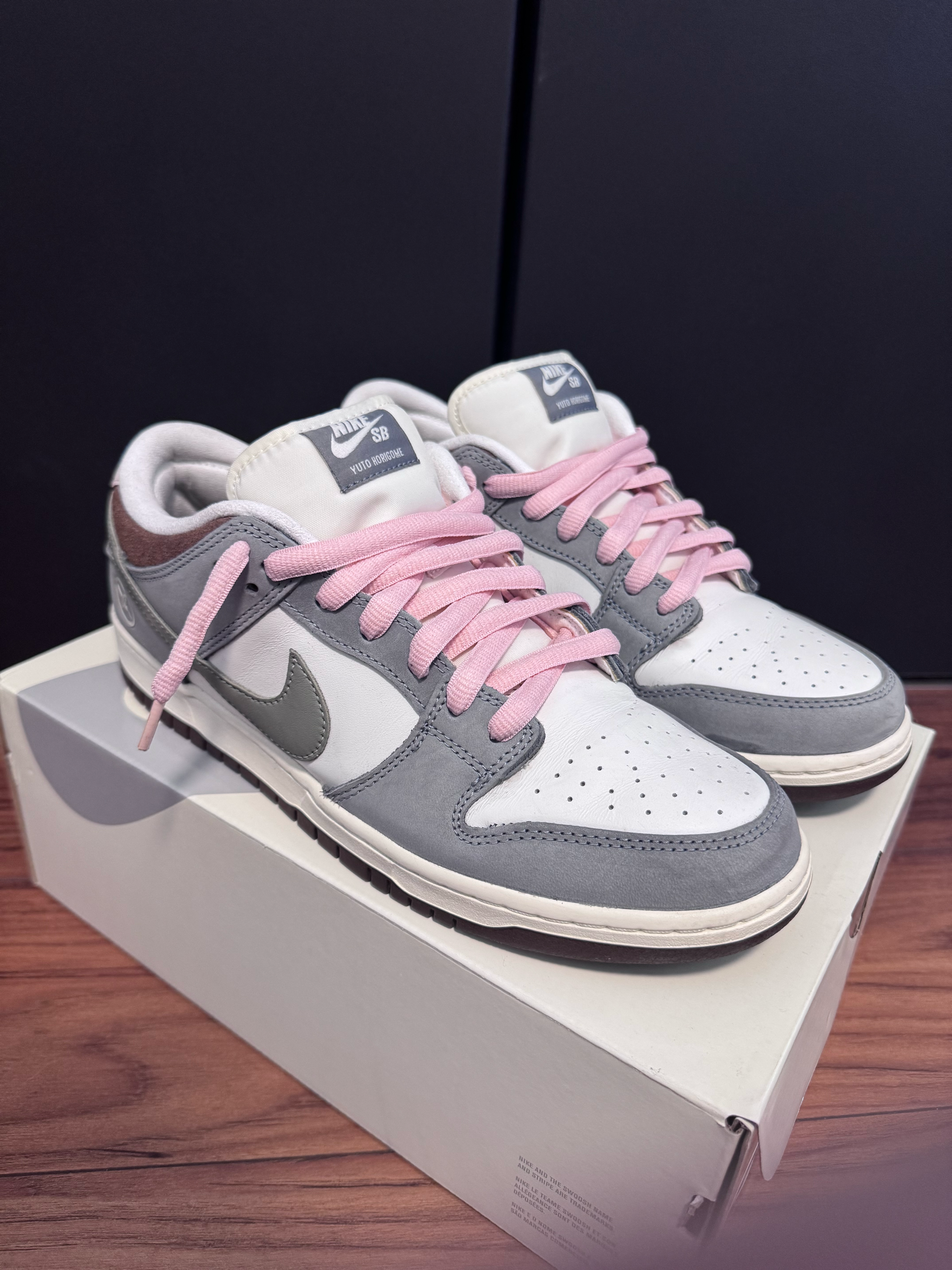 堀米 雄斗(Yuto Horigome) × Nike SB Dunk Low Pro QS "Wolf Grey"
