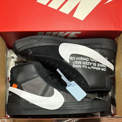 Off-White × Nike Blazer Studio Mid "Grim Reaper"