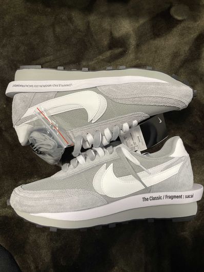 Fragment × sacai × Nike LD Waffle "Light Smoke Grey"