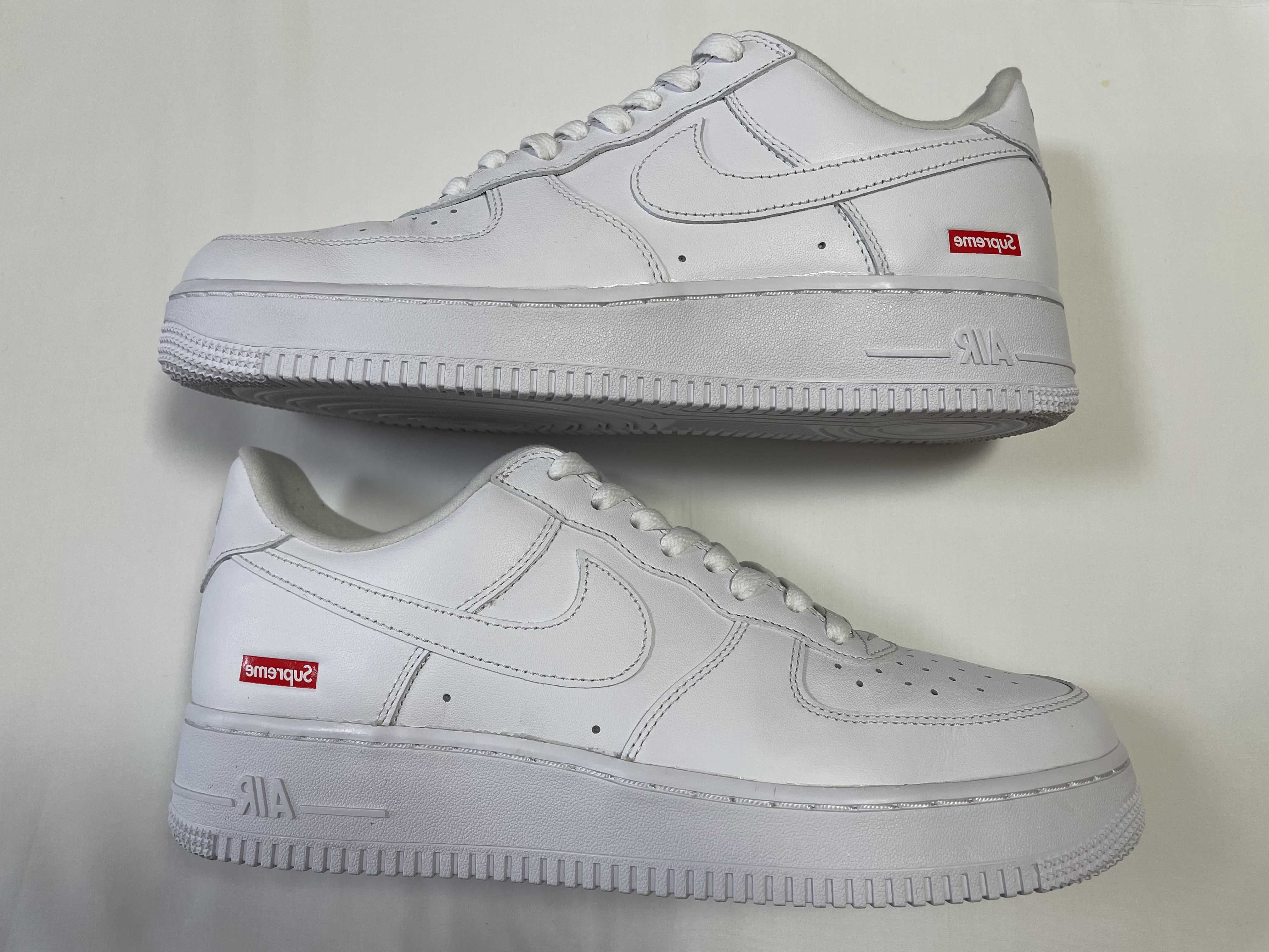 Supreme × Nike Air Force 1 Low "White"