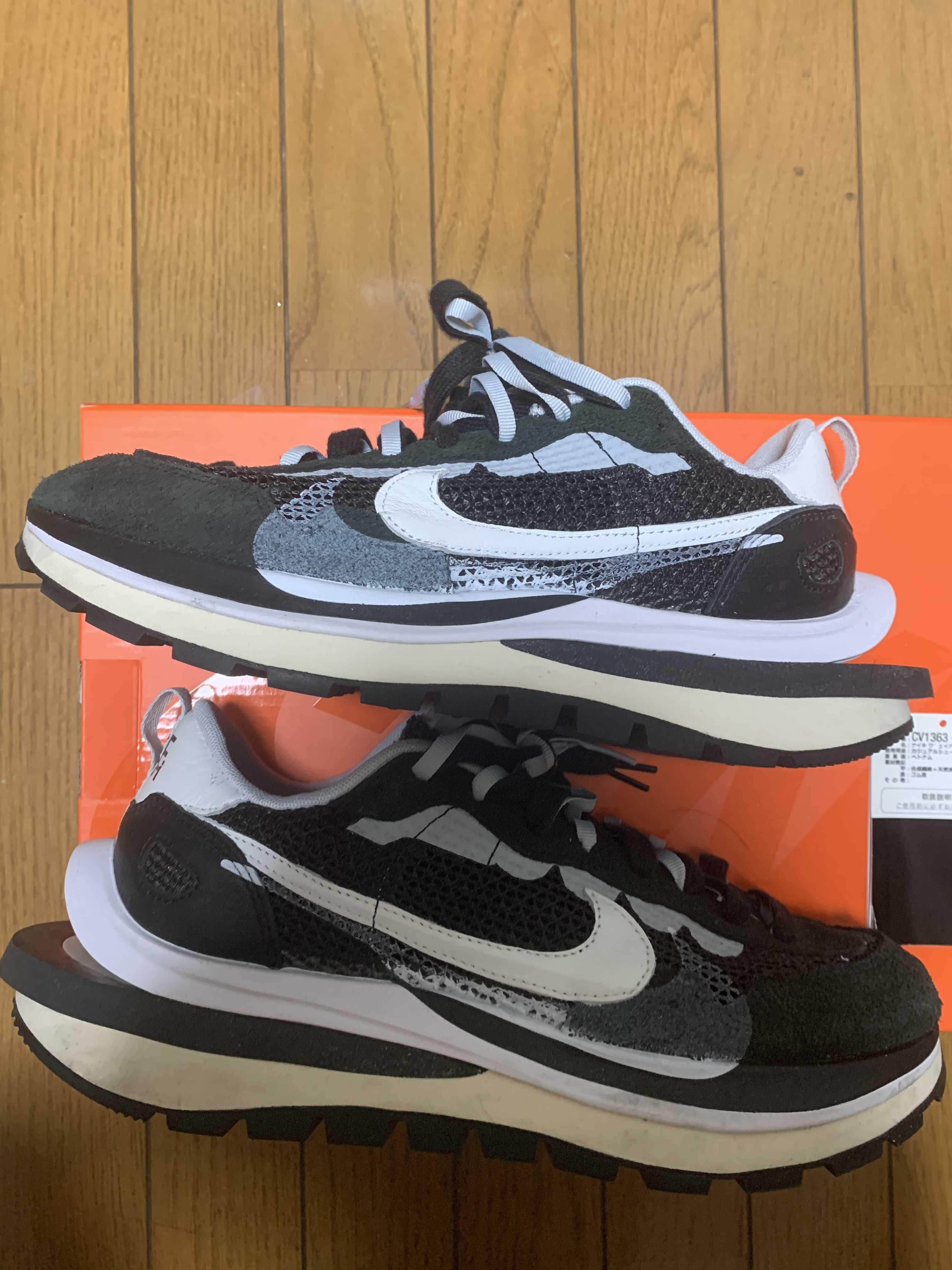 sacai × Nike Vapor Waffle "Black and White"