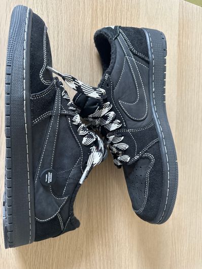 Travis Scott × Nike Air Jordan 1 Low OG SP "Black Phantom"
