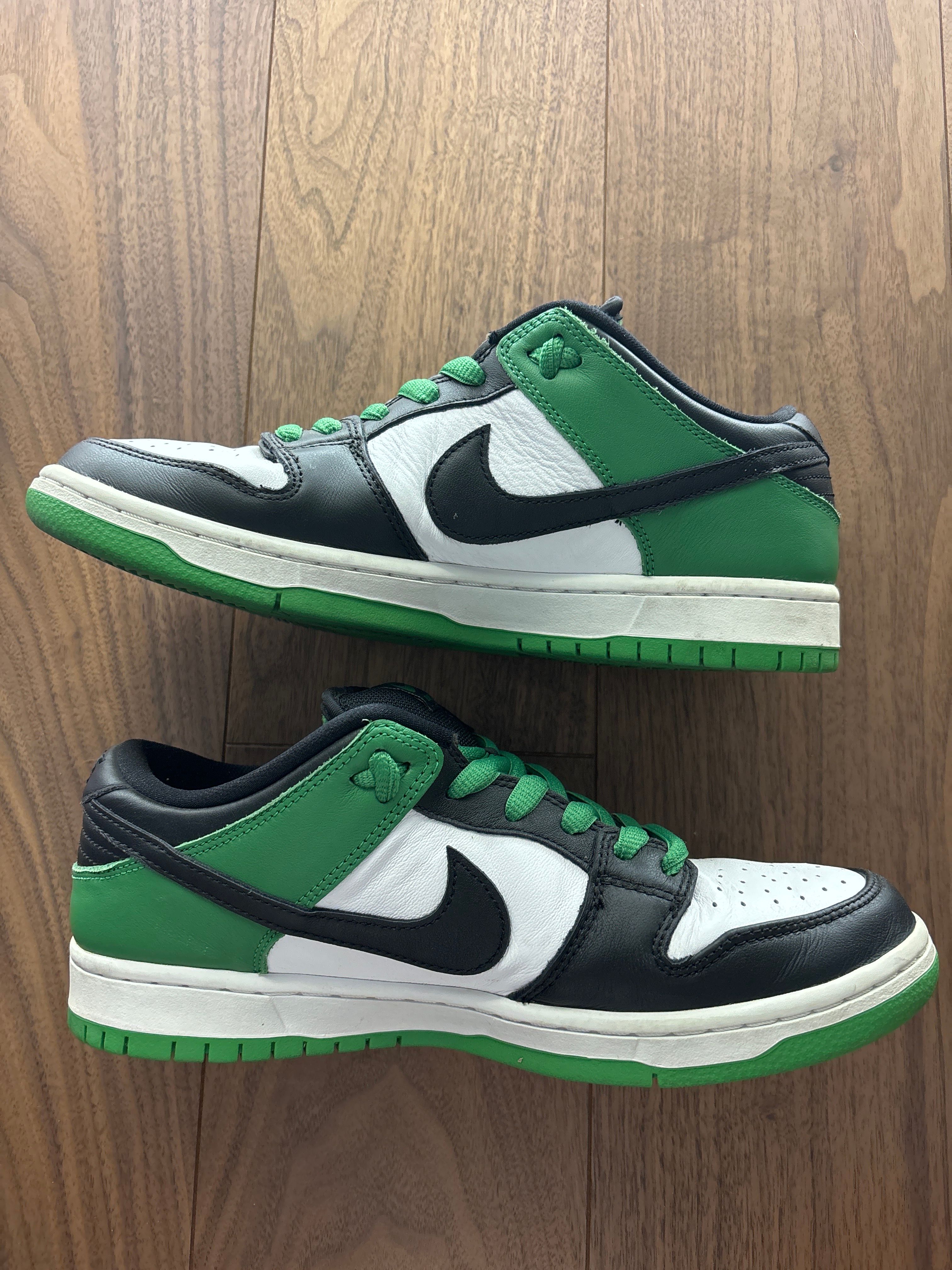 Nike SB Dunk Low Pro "Black and Classic Green"