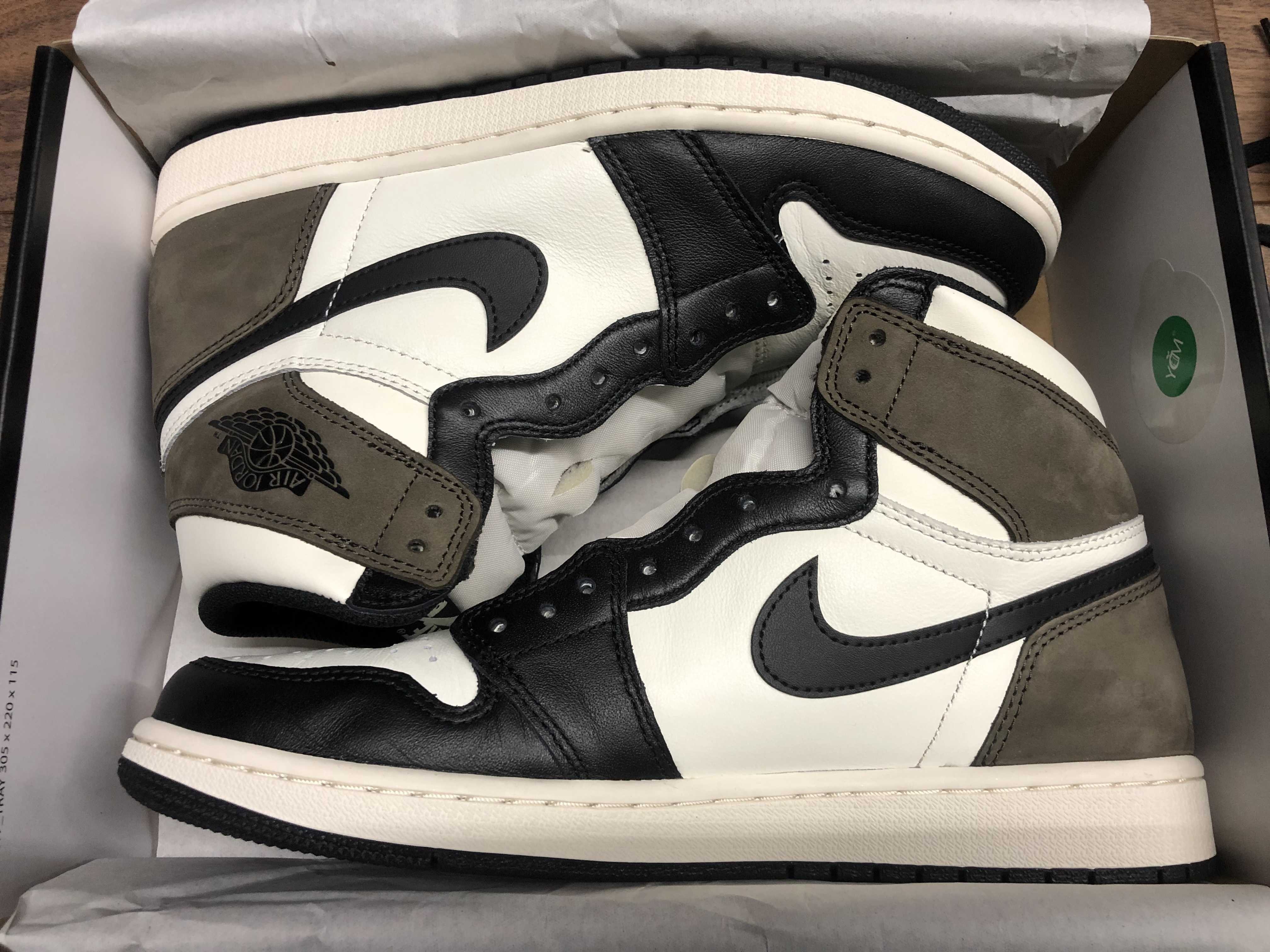 Nike Air Jordan 1 High OG "Sail/Dark Mocha/Black"