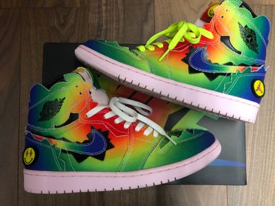 J Balvin × Nike Air Jordan 1 High OG "Rainbow"