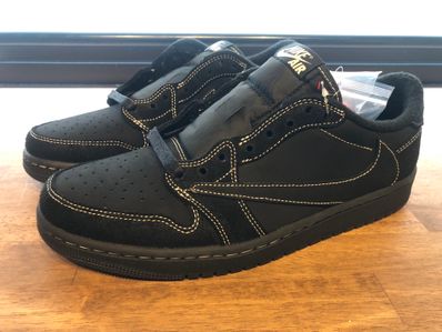 Travis Scott × Nike Air Jordan 1 Low OG SP "Black Phantom"